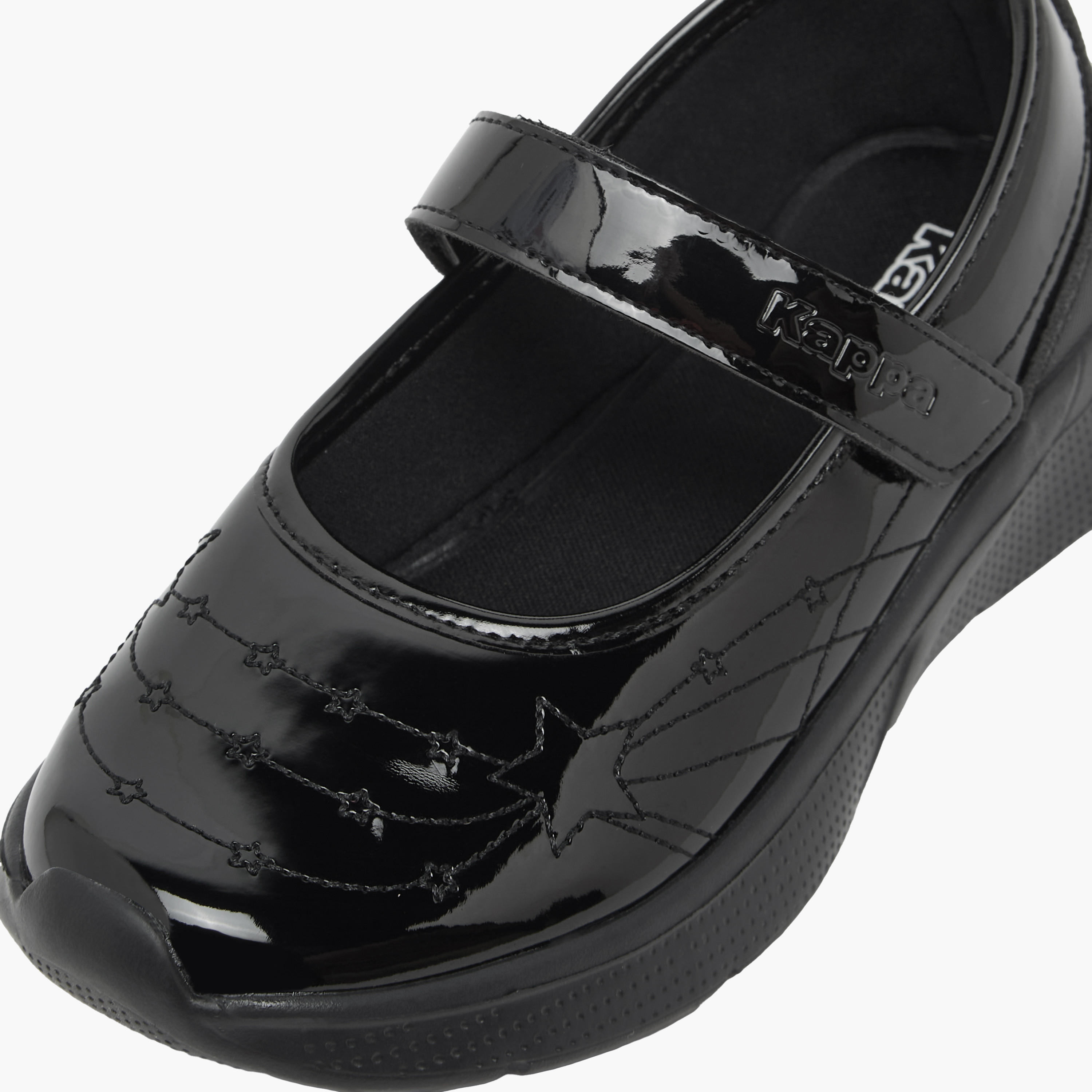 Kappa Girls Hook & Loop Mary Jane School Shoes-girls-shoes-maryjanes-image-7