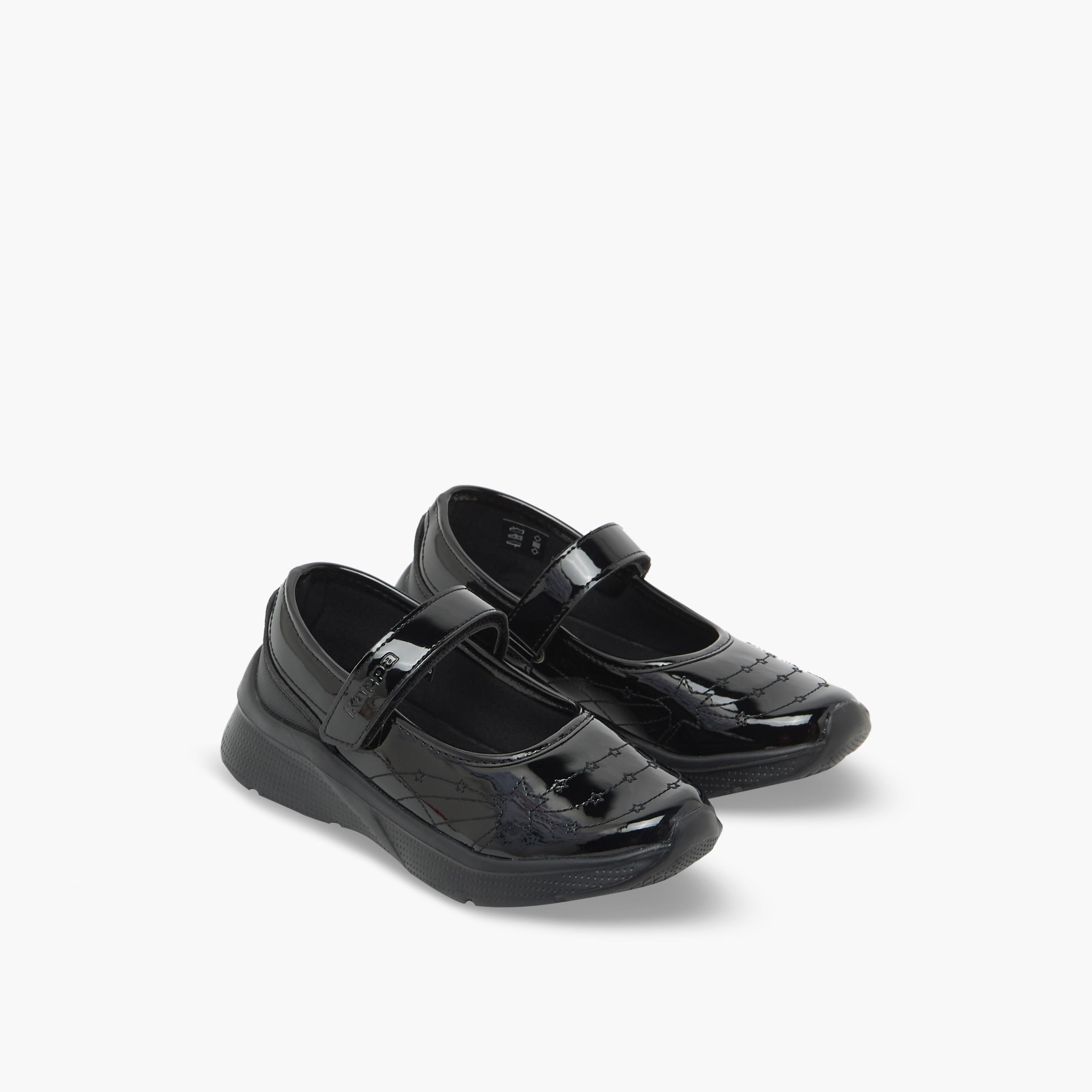 Kappa Girls Hook & Loop Mary Jane School Shoes-girls-shoes-maryjanes-image-1