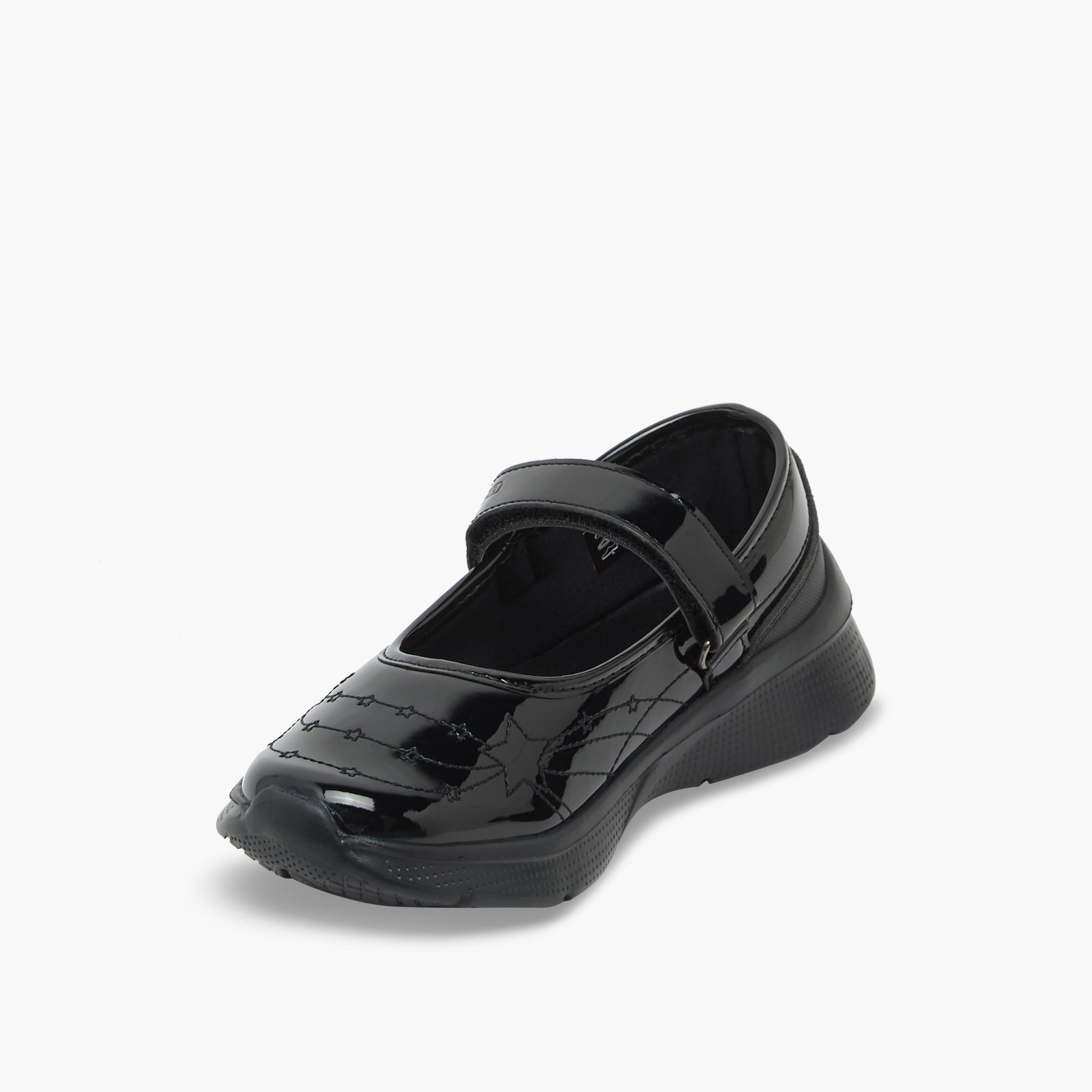 Kappa Girls Hook & Loop Mary Jane School Shoes-girls-shoes-maryjanes-image-4