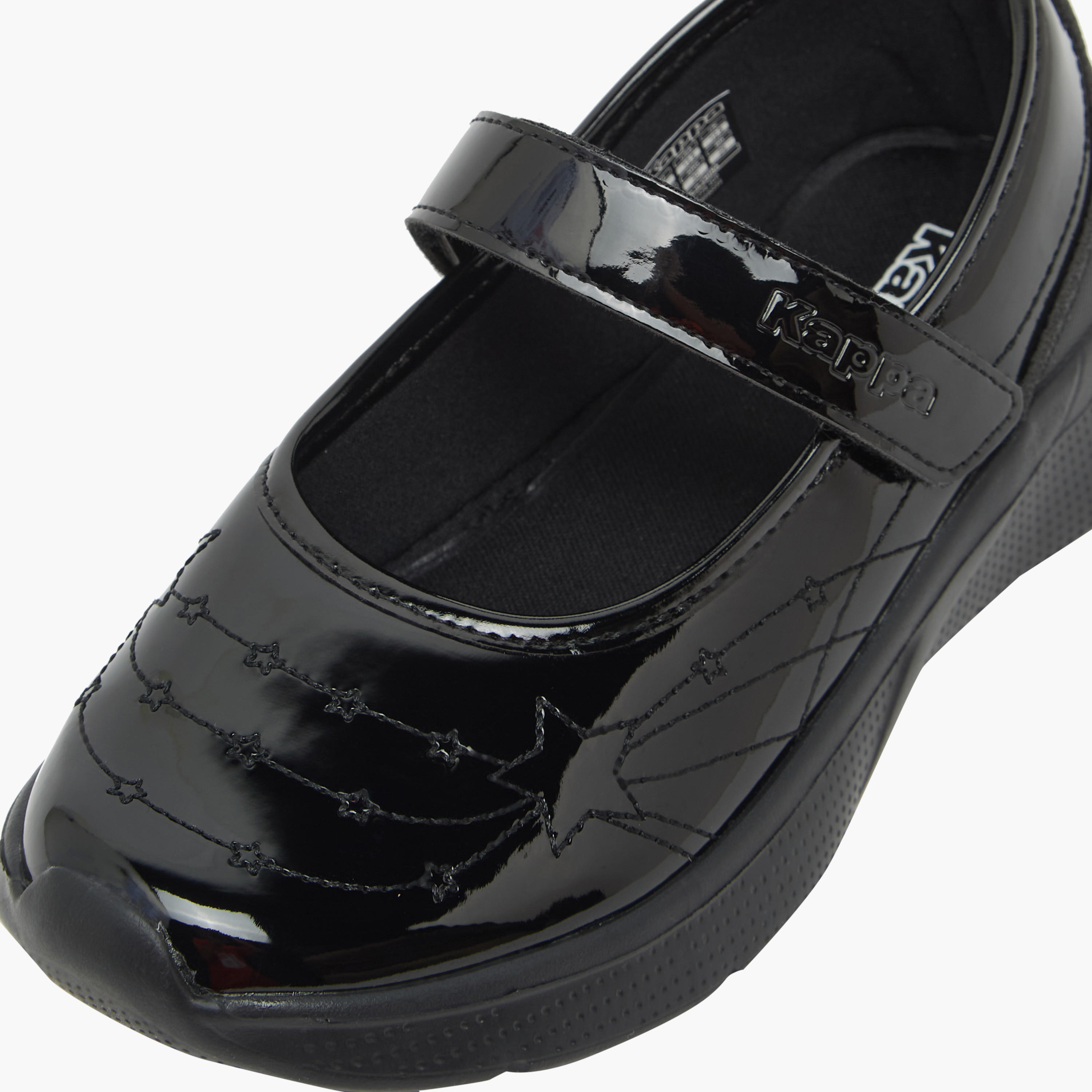 Kappa Girls Hook & Loop Mary Jane School Shoes-girls-shoes-maryjanes-image-7