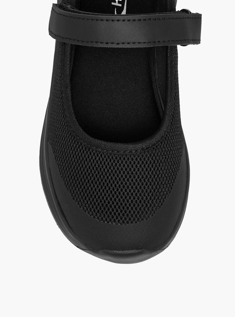 Dash Girls Textured Hook & Loop School Shoes-girls-shoes-maryjanes-image-4