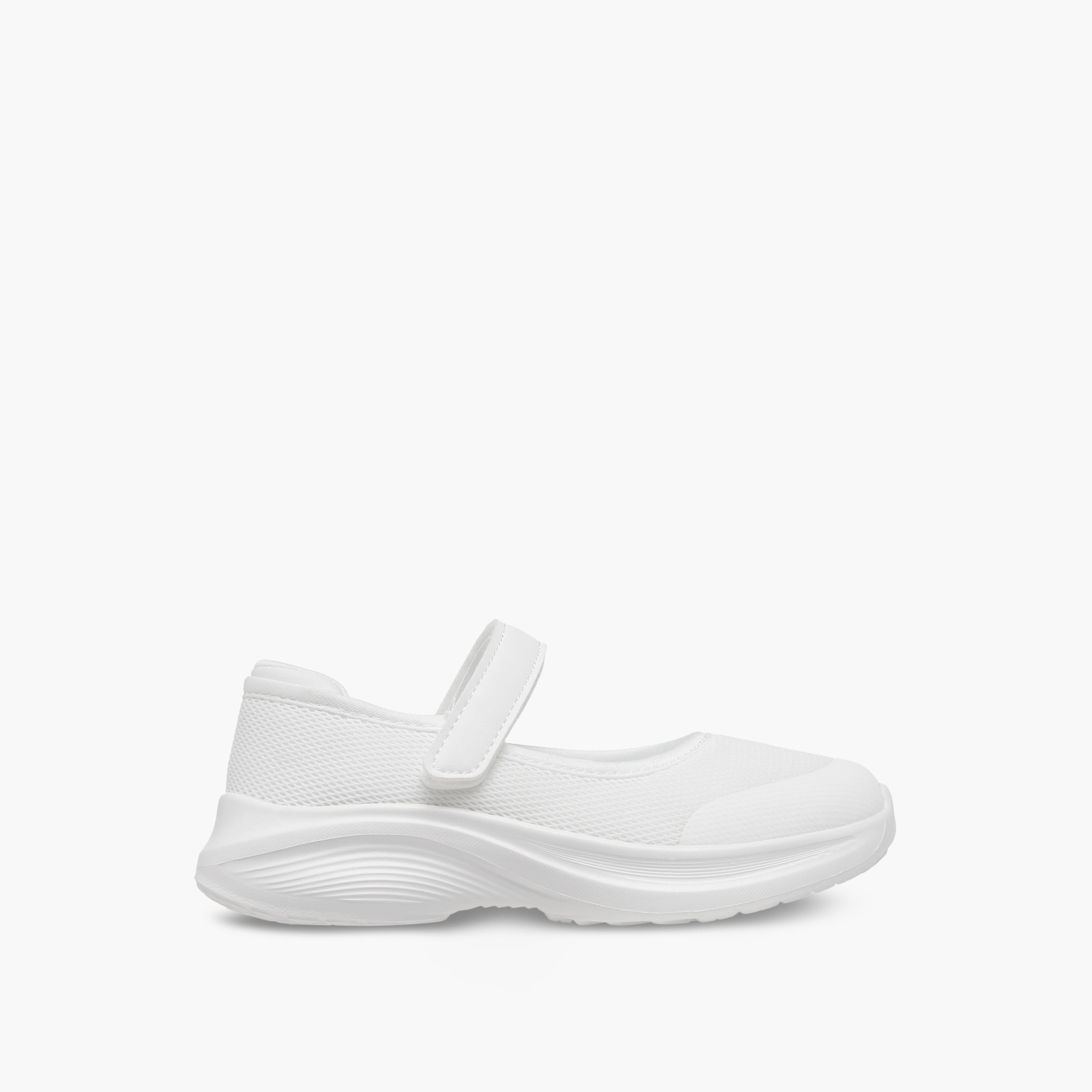 Dash Girls Textured Hook & Loop School Shoes-girls-shoes-maryjanes-image-4
