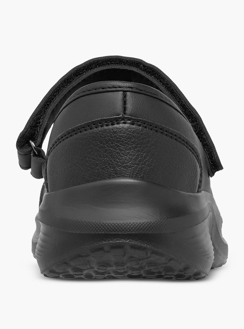Dash Solid School Shoes with Hook and Loop Closure-girls-shoes-maryjanes-image-5