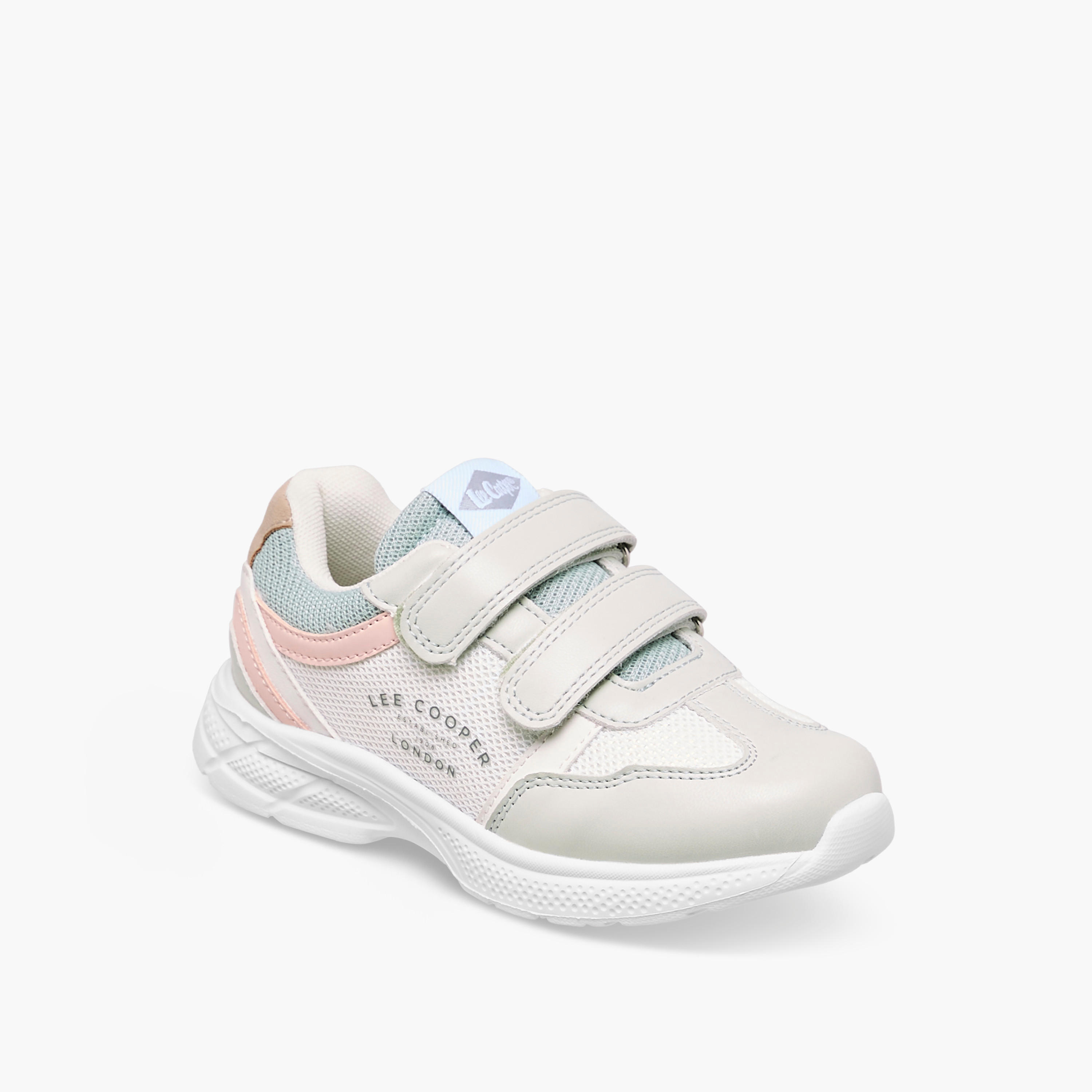 حذاء سنيكرز بشريط إغلاق لاصق للبنات من لي كوبر-girls-shoes-sneakers-image-2