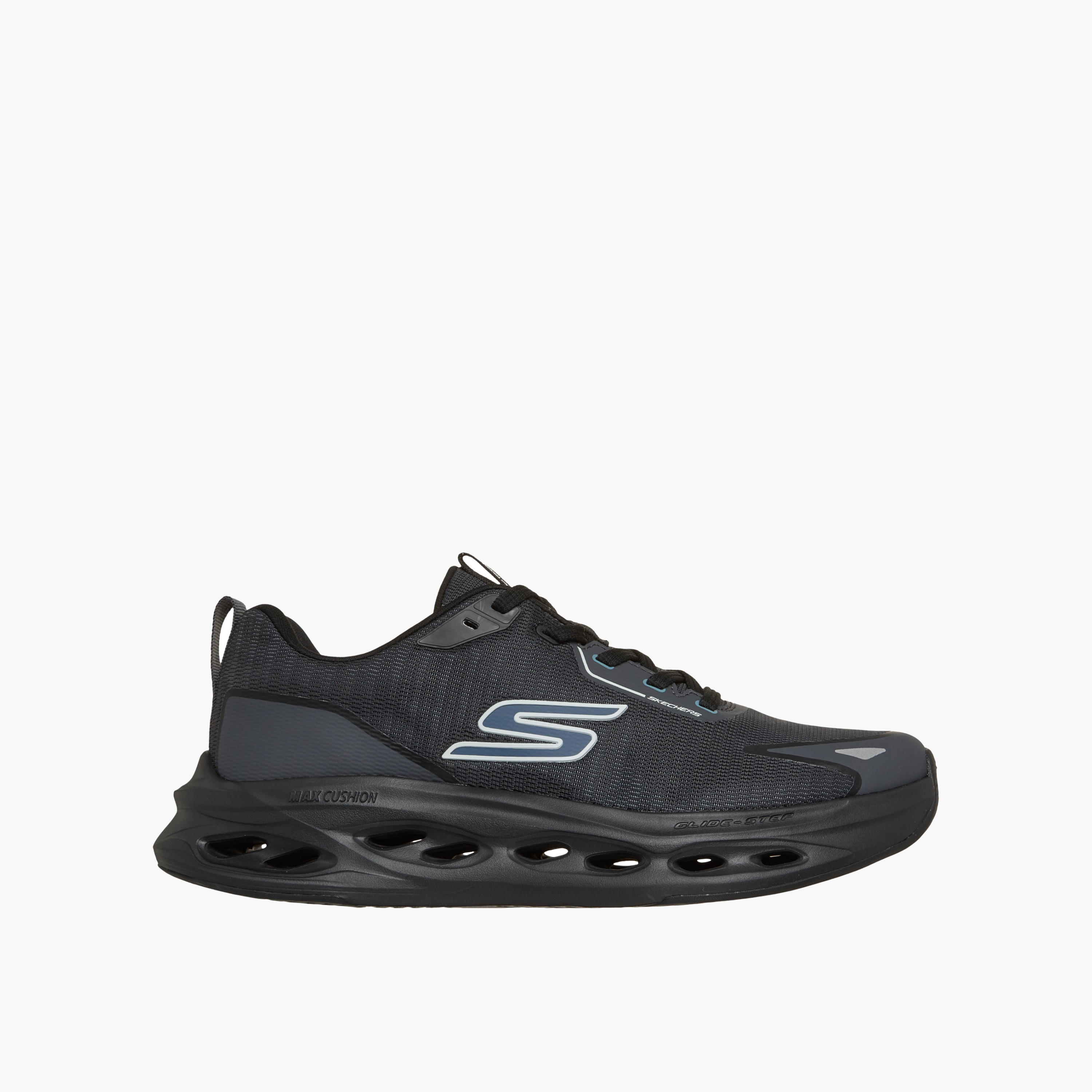 Skechers Men MAX CUSHIONING GLIDE-STEP Lace-Up Sports Shoes-men-shoes-sneakers-image-1