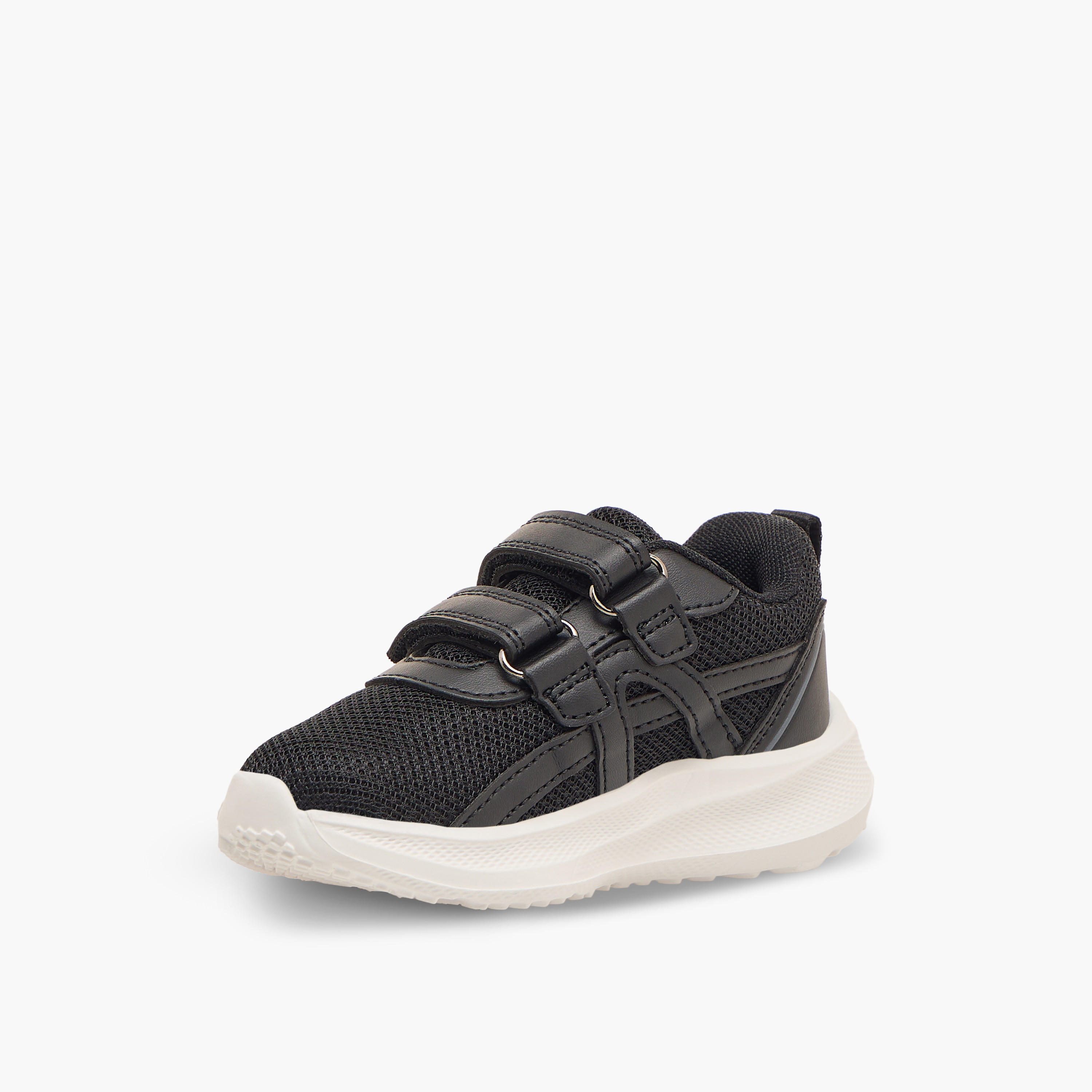 Barefeet Boys Textured Hook & Loop Sneakers-boys-shoes-sneakers-image-4