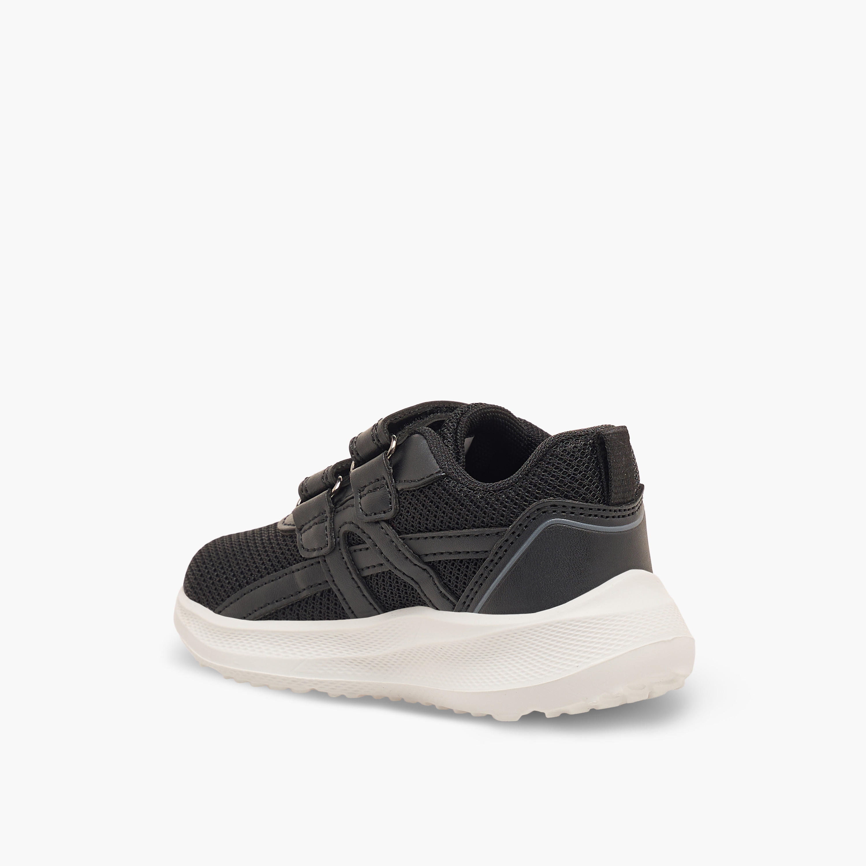 Barefeet Boys Textured Hook & Loop Sneakers-boys-shoes-sneakers-image-5