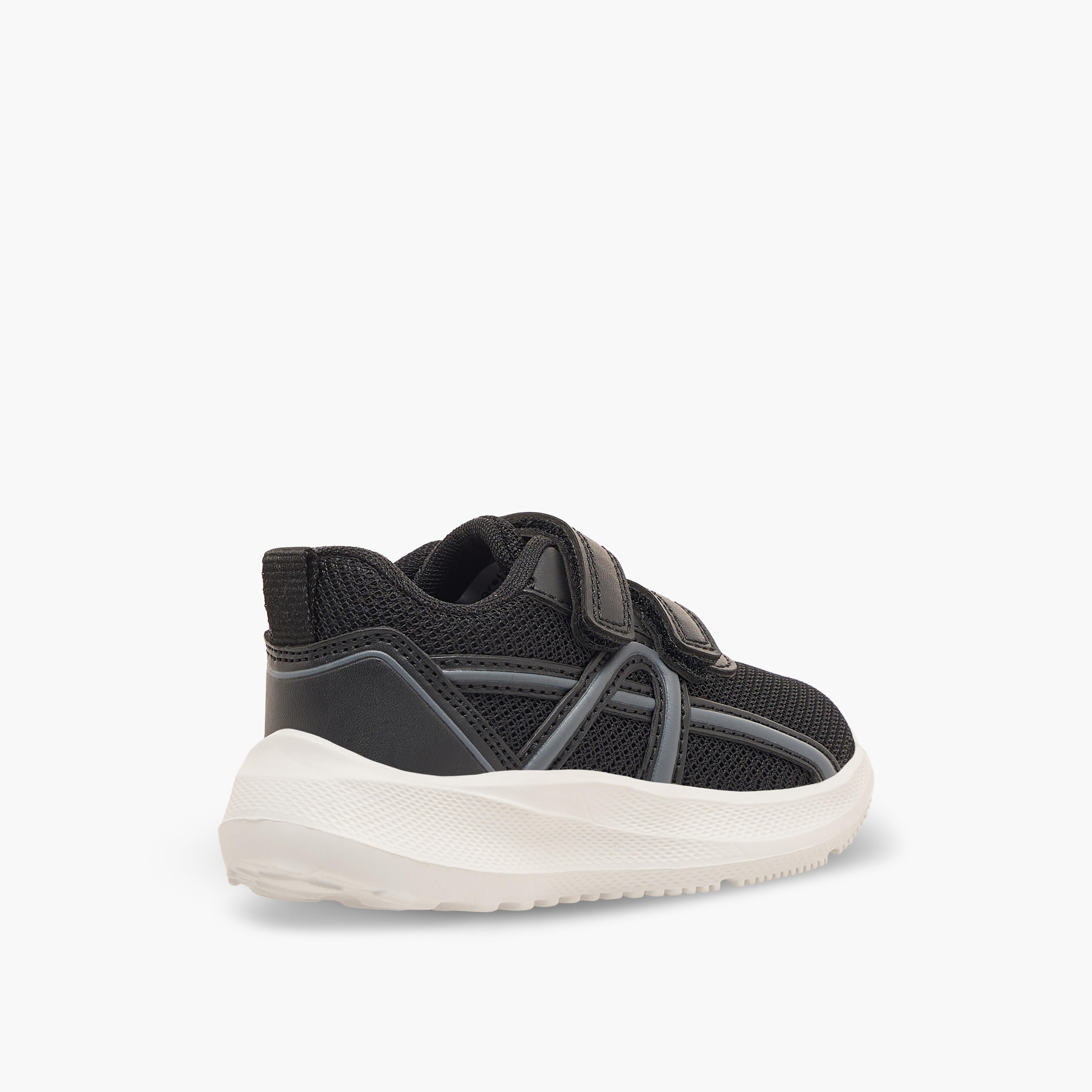 Barefeet Boys Textured Hook & Loop Sneakers-boys-shoes-sneakers-image-6
