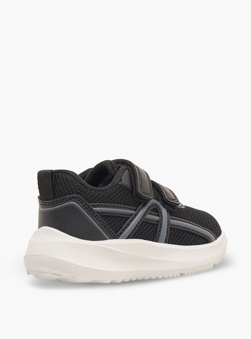 Barefeet Boys Textured Hook & Loop Sneakers-boys-shoes-sneakers-image-6