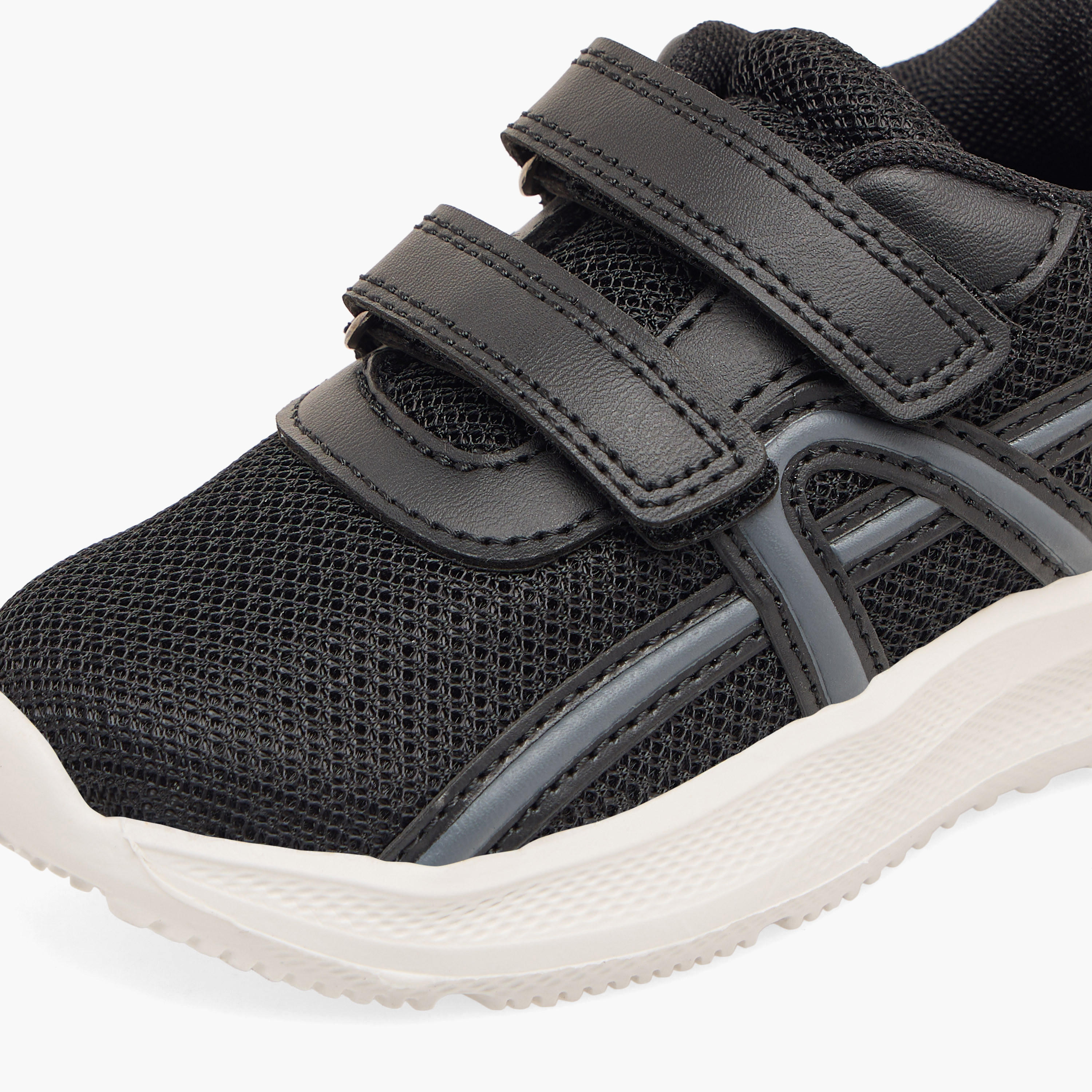 Barefeet Boys Textured Hook & Loop Sneakers-boys-shoes-sneakers-image-7