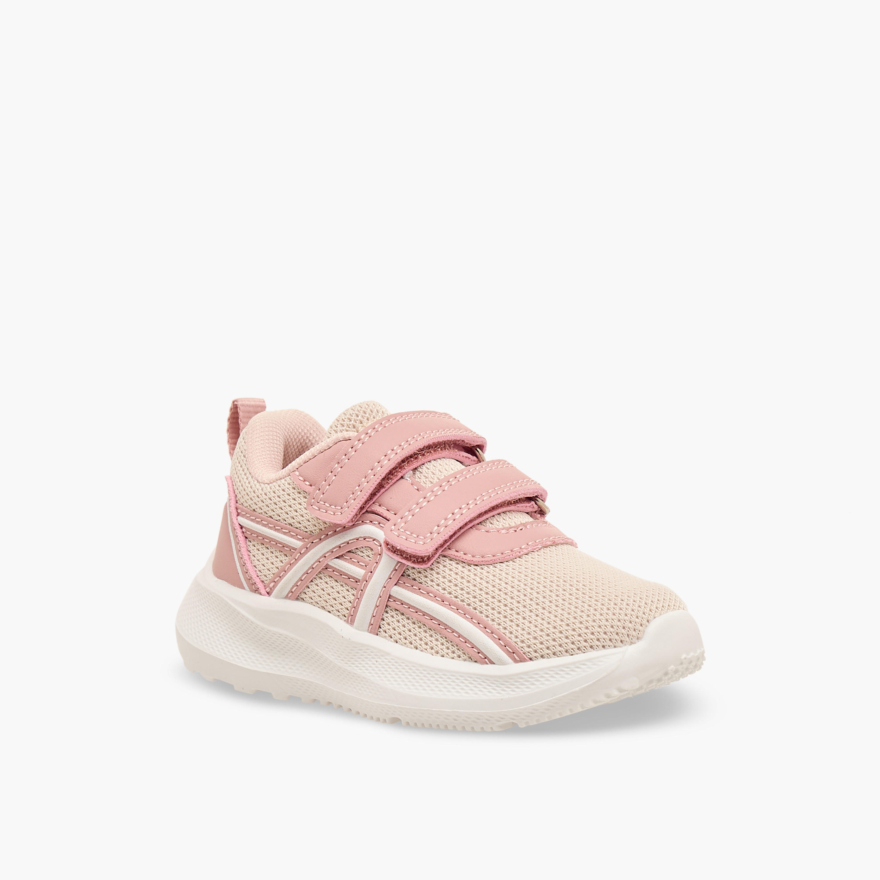 Barefeet Girls Hook & Loop Sneakers-girls-shoes-sneakers-image-2