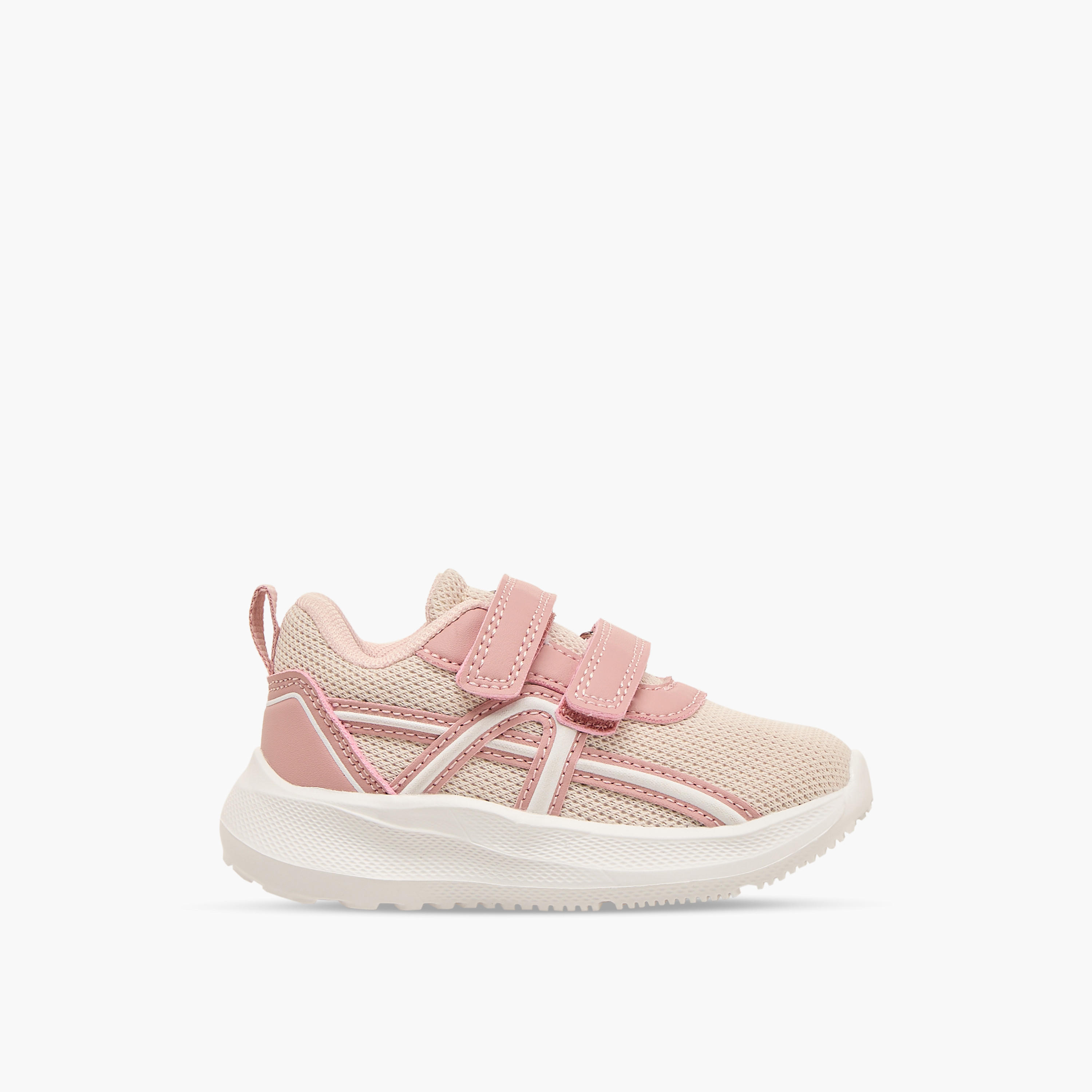 Barefeet Girls Hook & Loop Sneakers-girls-shoes-sneakers-image-3
