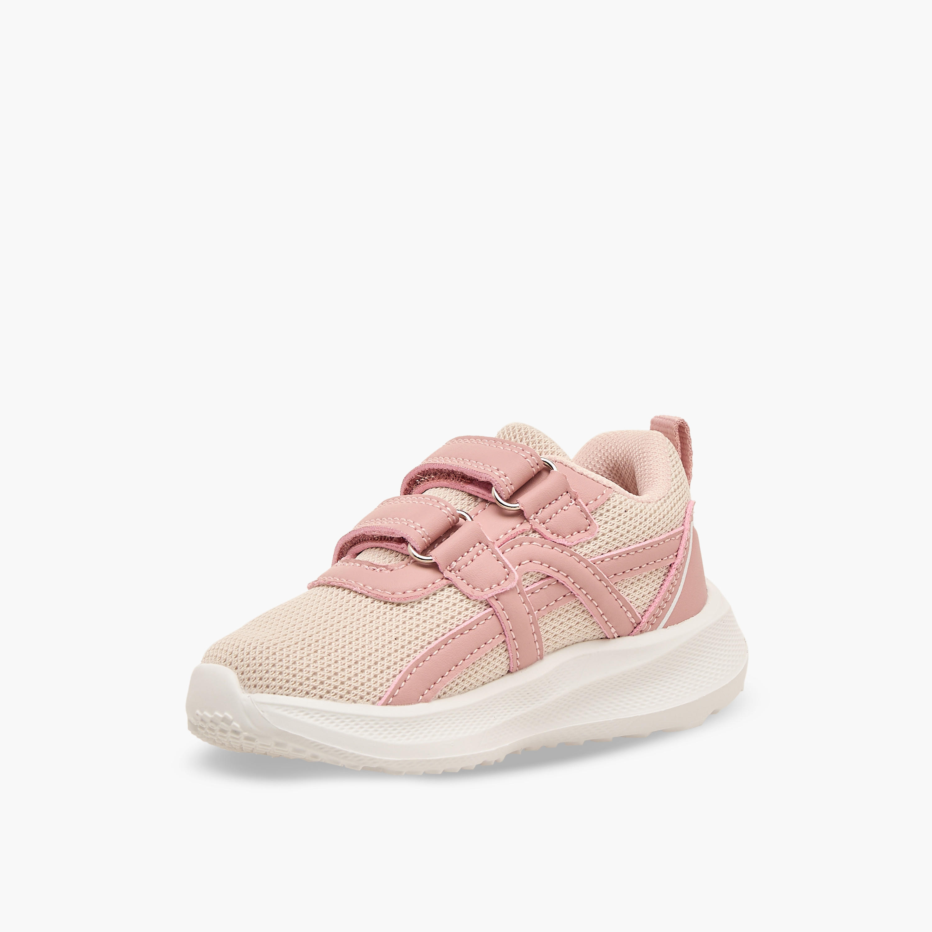 Barefeet Girls Hook & Loop Sneakers-girls-shoes-sneakers-image-4