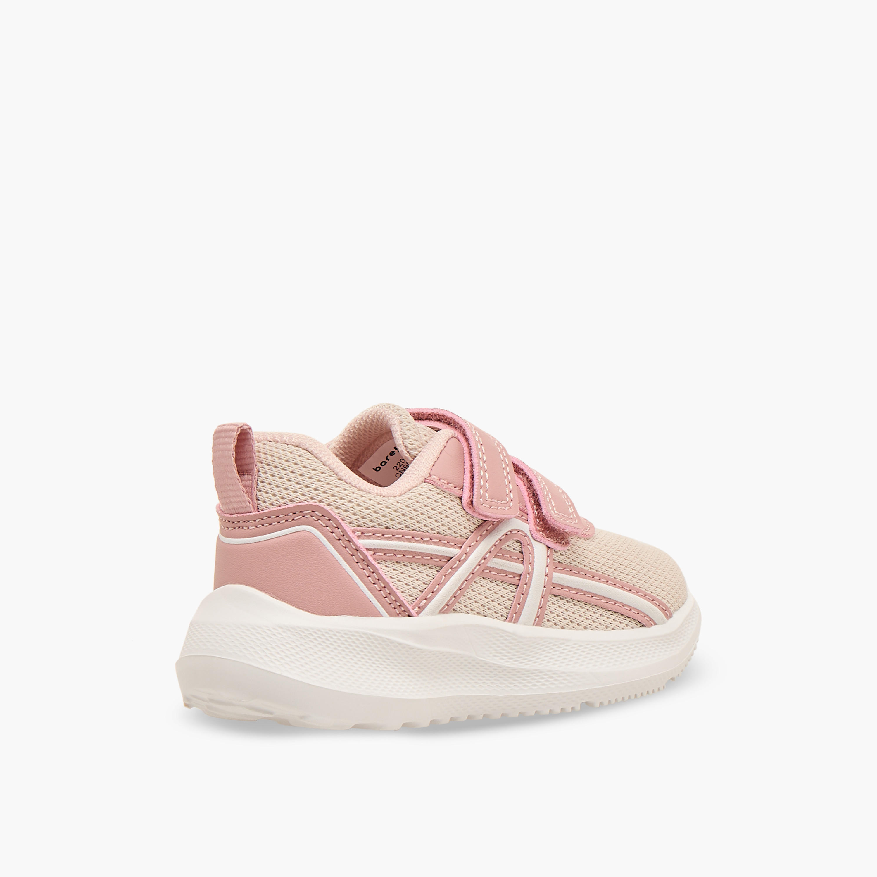 Barefeet Girls Hook & Loop Sneakers-girls-shoes-sneakers-image-6