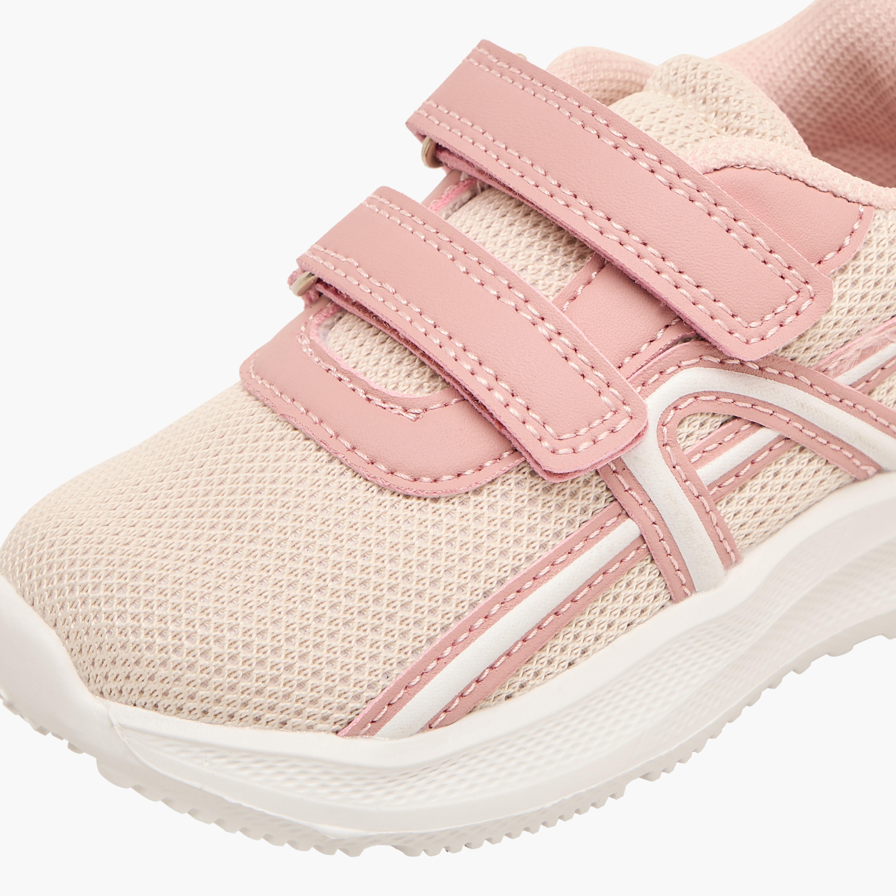 Barefeet Girls Hook & Loop Sneakers-girls-shoes-sneakers-image-7