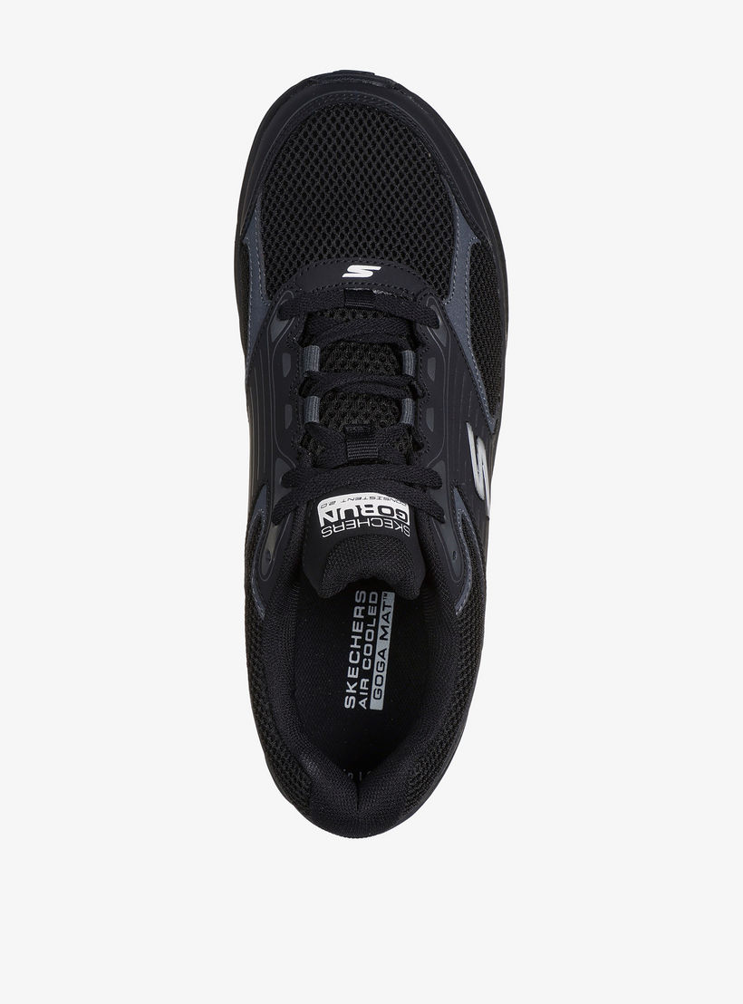 حذاء جري متعدد التصاميم برباط إغلاق للرجال من سكيتشرز - GO RUN CONSISTENT 2.0 - SILVER WOLF-sports-men-shoes-image-3