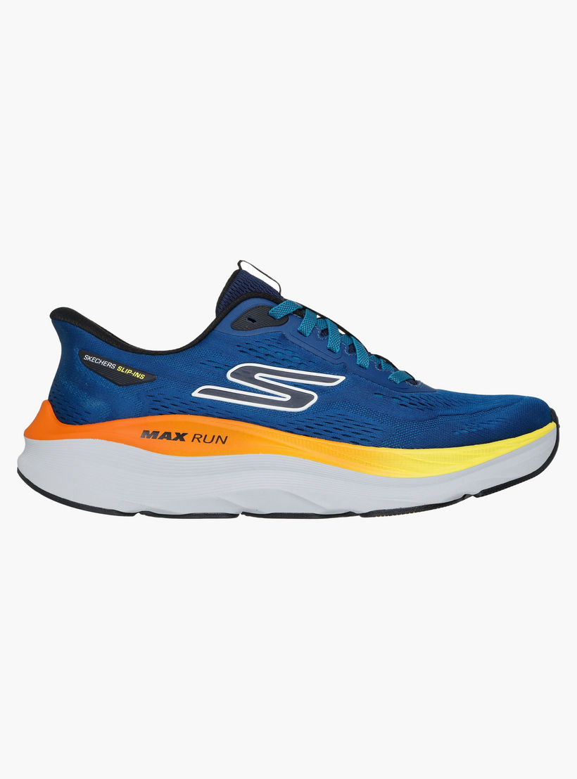 حذاء جري بطبعات شعار ماكس رن للرجال من سكيتشرز-sports-men-shoes-image-1