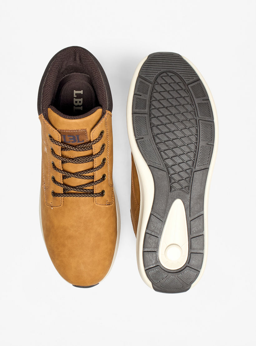 بوت طول الكاحل برباط إغلاق من إل بي إل من شو إكسبريس-men-shoes-boots-image-4
