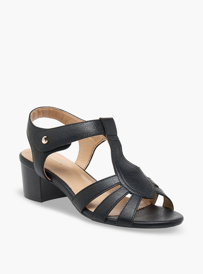 Le Confort Women Block Heel Strap Sandals-women-shoes-sandals-heeled-image-2