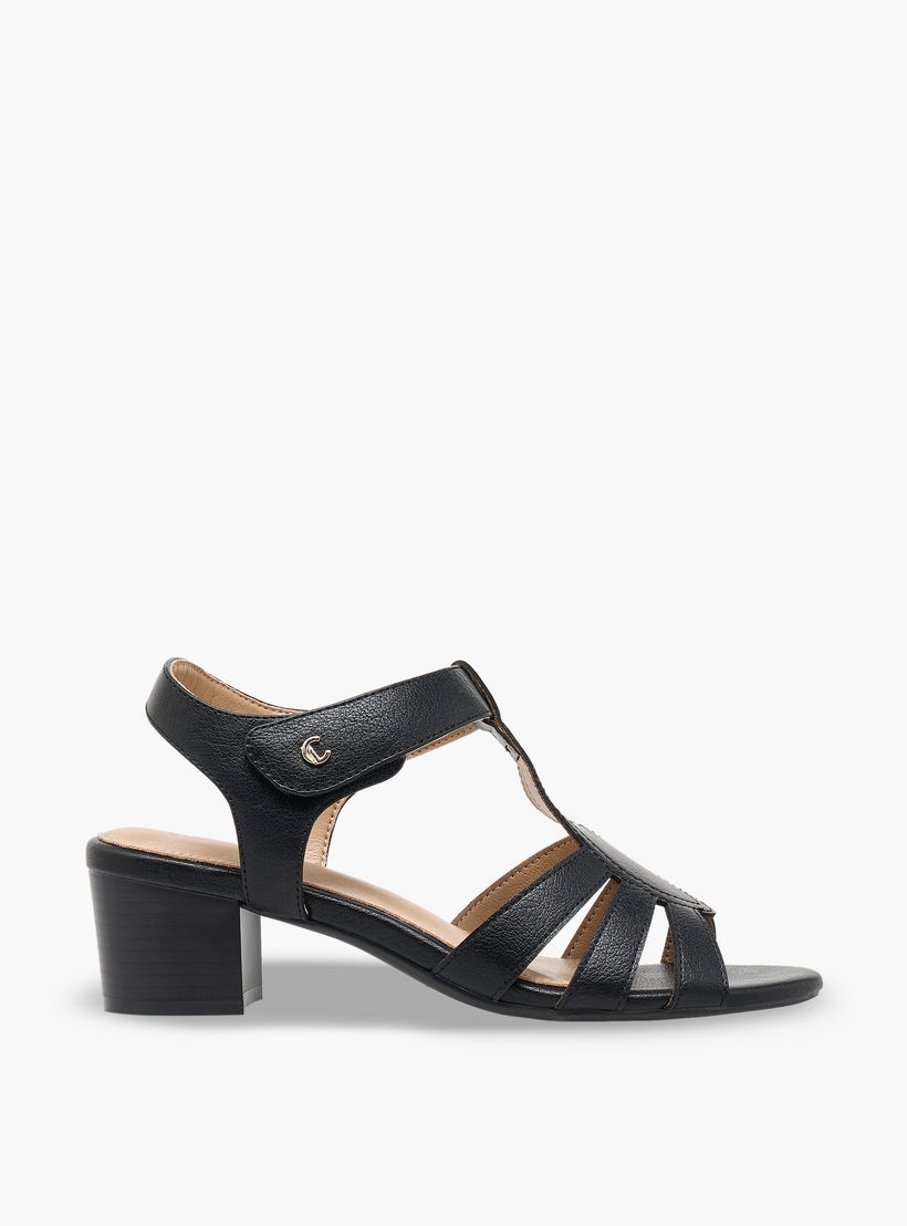 Le Confort Women Block Heel Strap Sandals-women-shoes-sandals-heeled-image-3