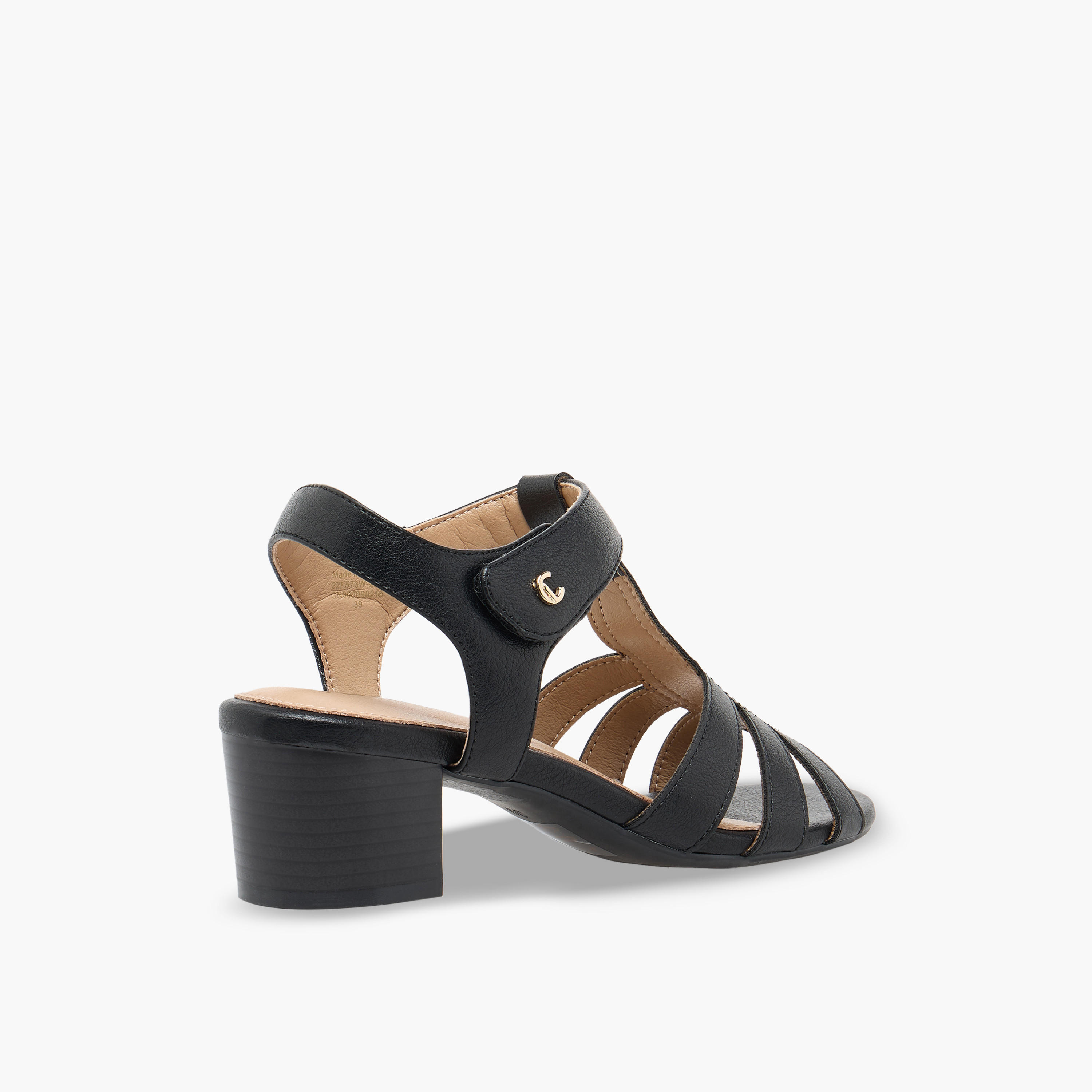 Le Confort Women Block Heel Strap Sandals-women-shoes-sandals-heeled-image-6