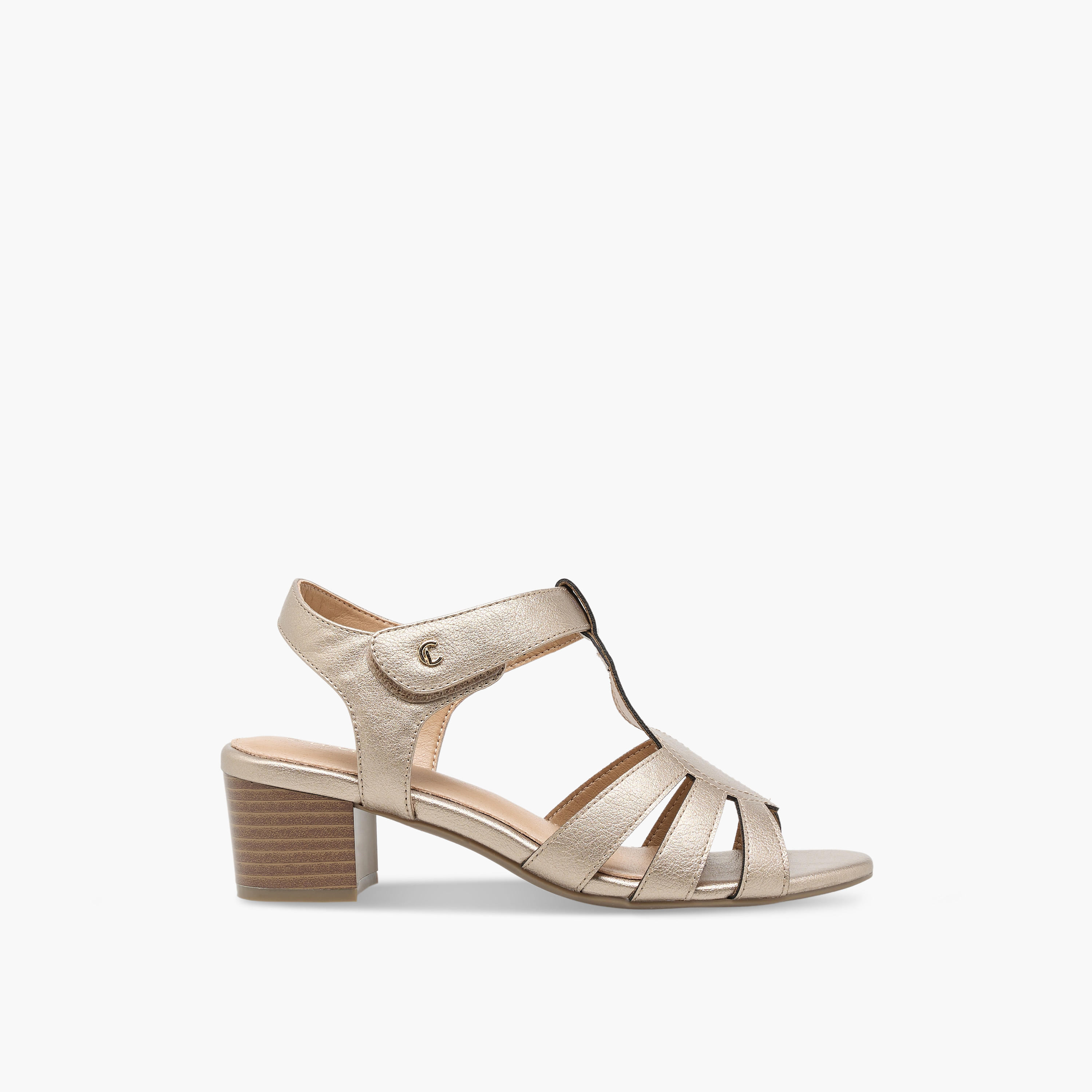 Le Confort Women Block Heel Strap Sandals-women-shoes-sandals-heeled-image-3