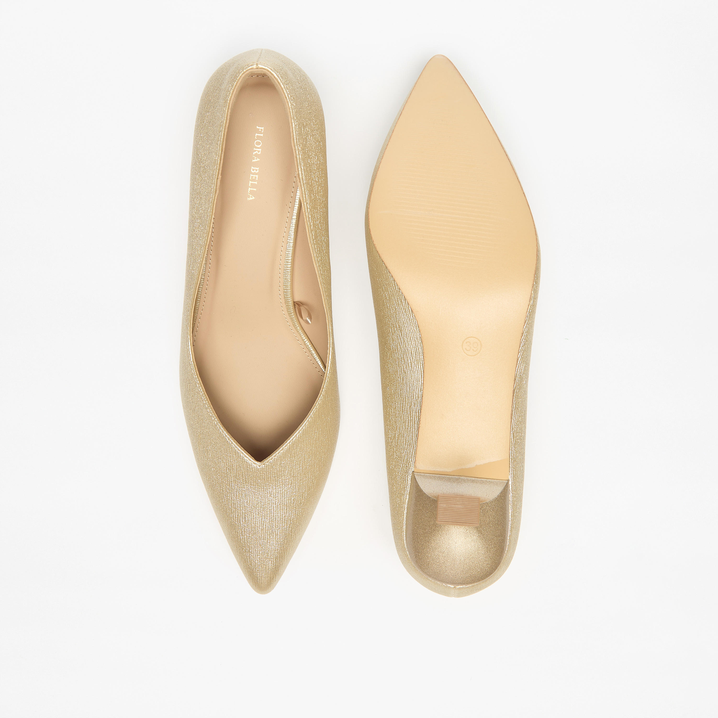 Flora Bella Solid Slip-On Pumps with Kitten Heels-women-shoes-heels-image-4