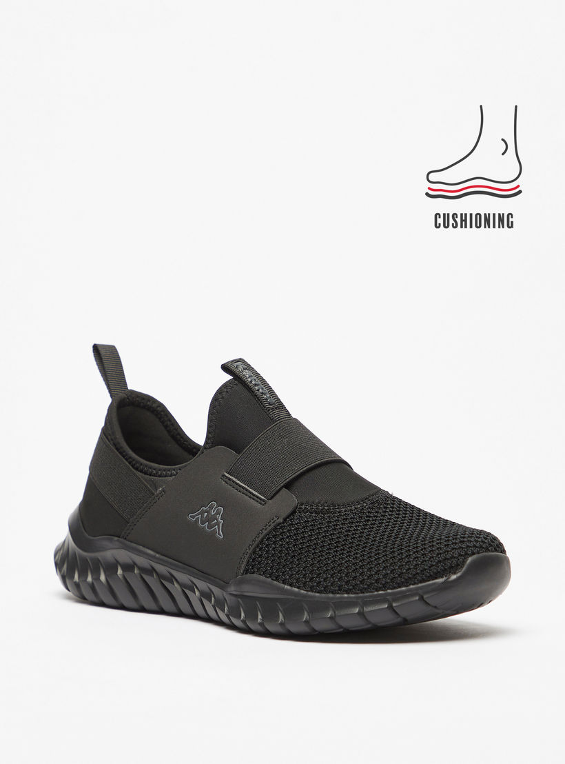 Kappa Kids Slip-On Cushioned Sole Walking Shoes-boys-shoes-schoolshoes-image-1