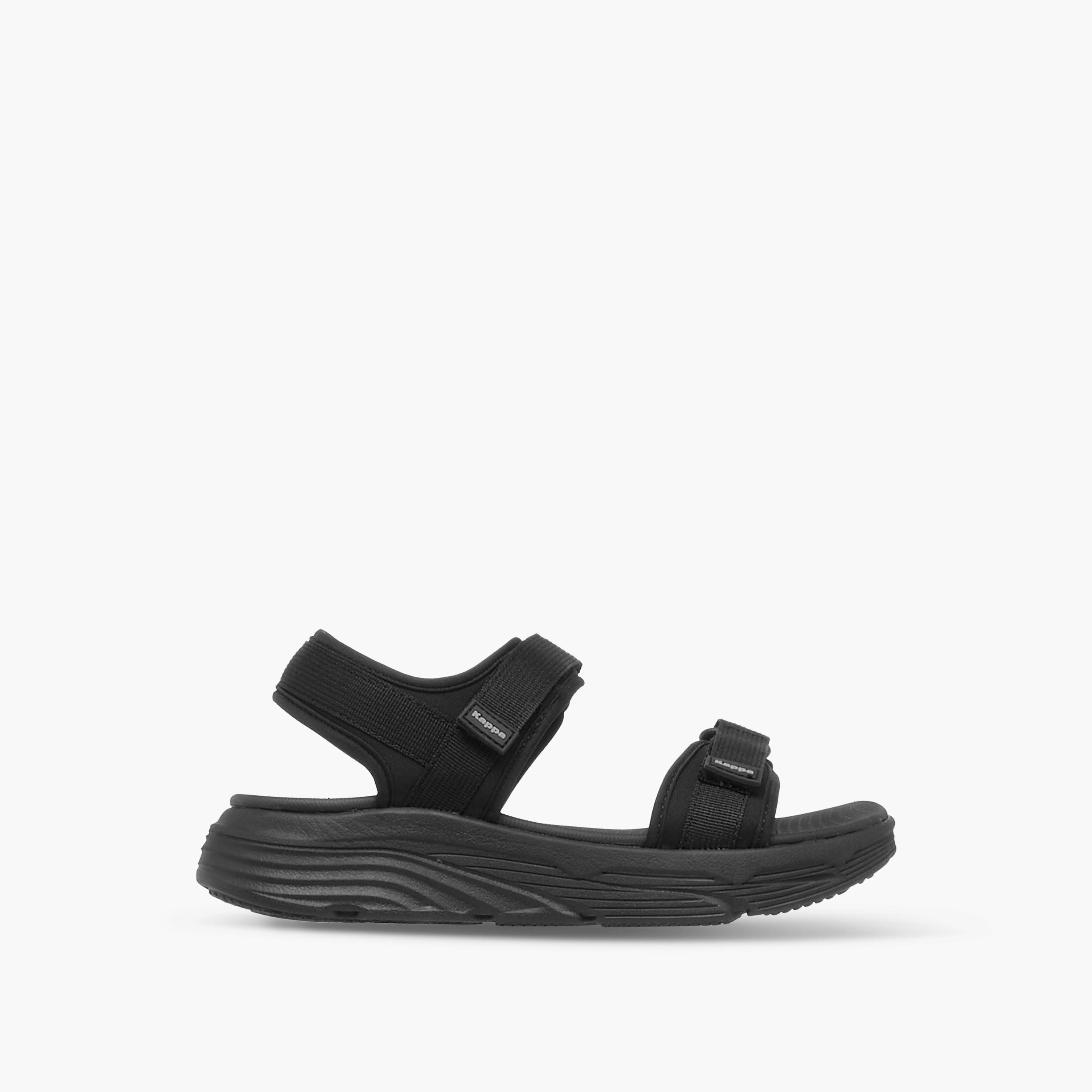 Kappa Women's Solid Sandals with Hook and Loop Closure-women-shoes-flats-sandals-image-2