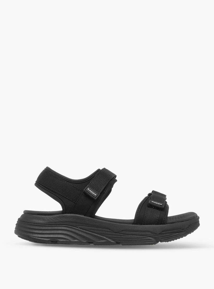 Kappa Women's Solid Sandals with Hook and Loop Closure-women-shoes-flats-sandals-image-2