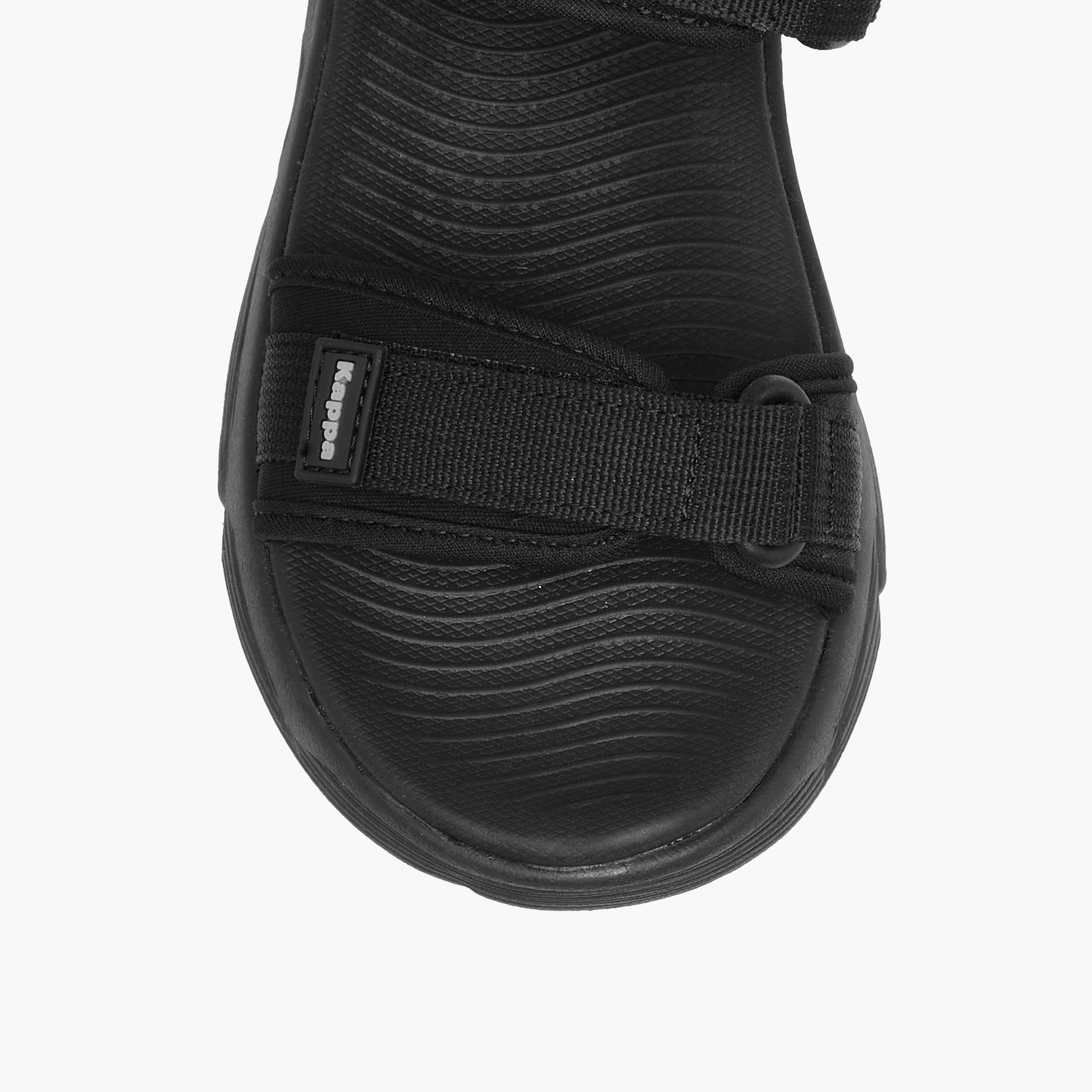 Kappa Women's Solid Sandals with Hook and Loop Closure-women-shoes-flats-sandals-image-3