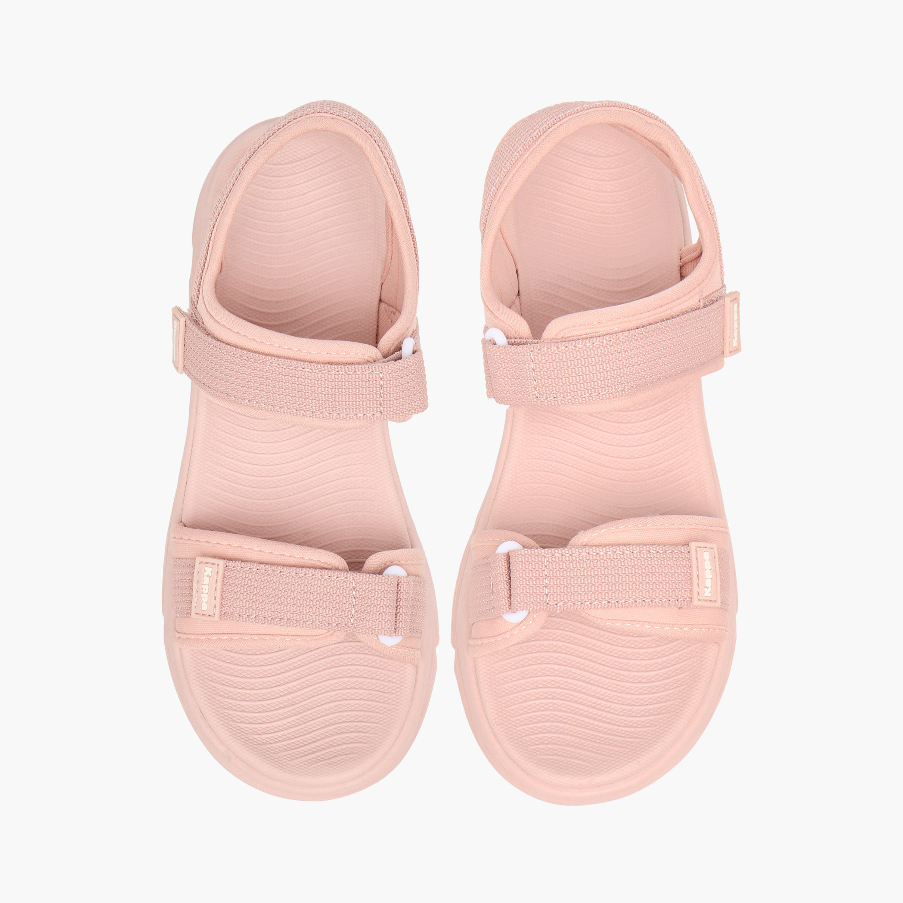 Kappa Women's Solid Sandals with Hook and Loop Closure-women-shoes-flats-sandals-image-1