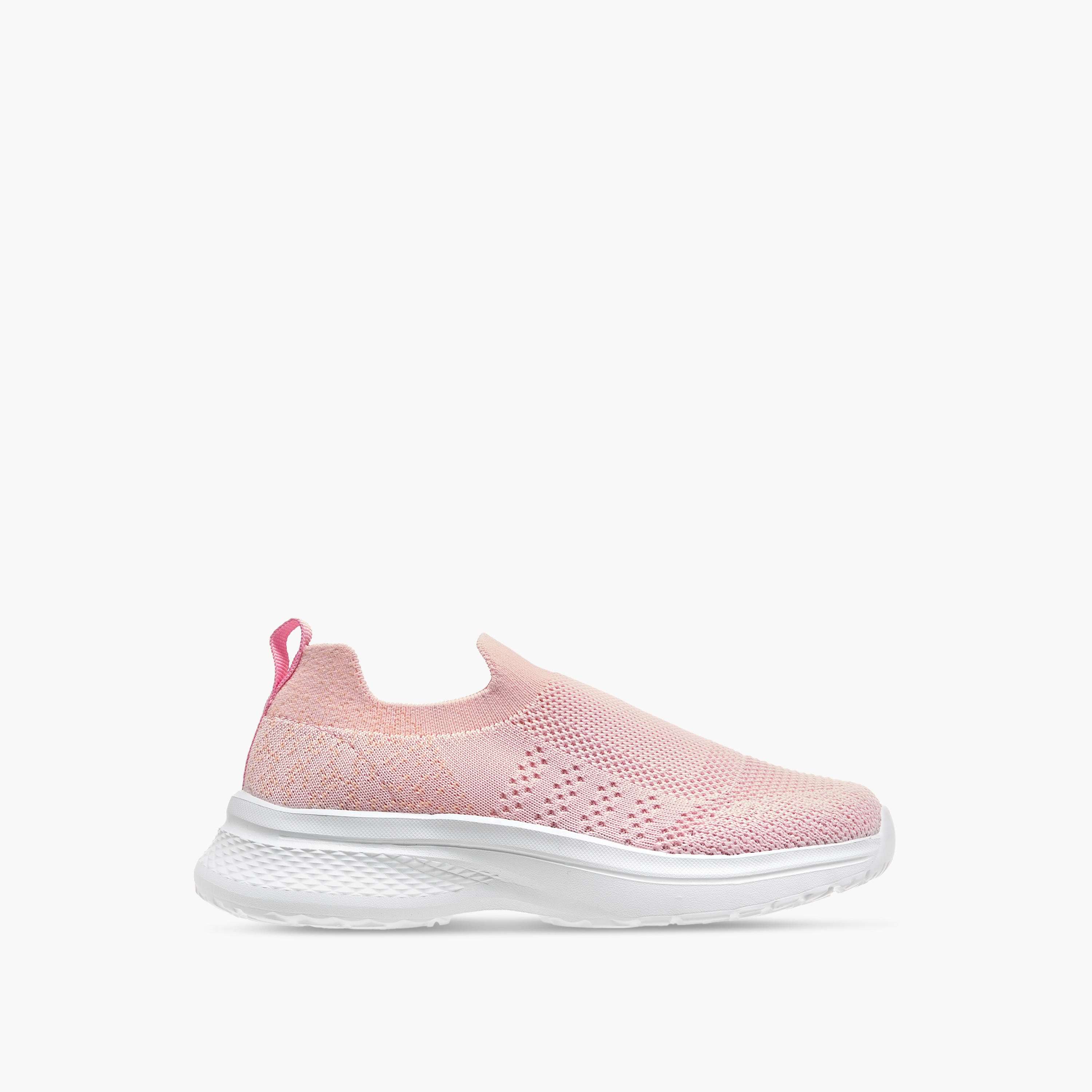 Dash Girls Pull Tab Slip-On Walking Shoes-girls-shoes-sports-image-2