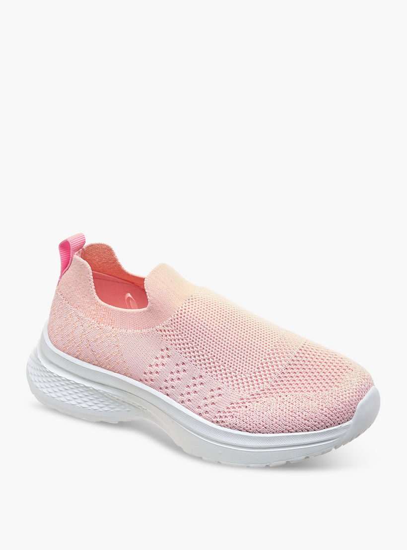 Dash Girls Pull Tab Slip-On Walking Shoes-girls-shoes-sports-image-3