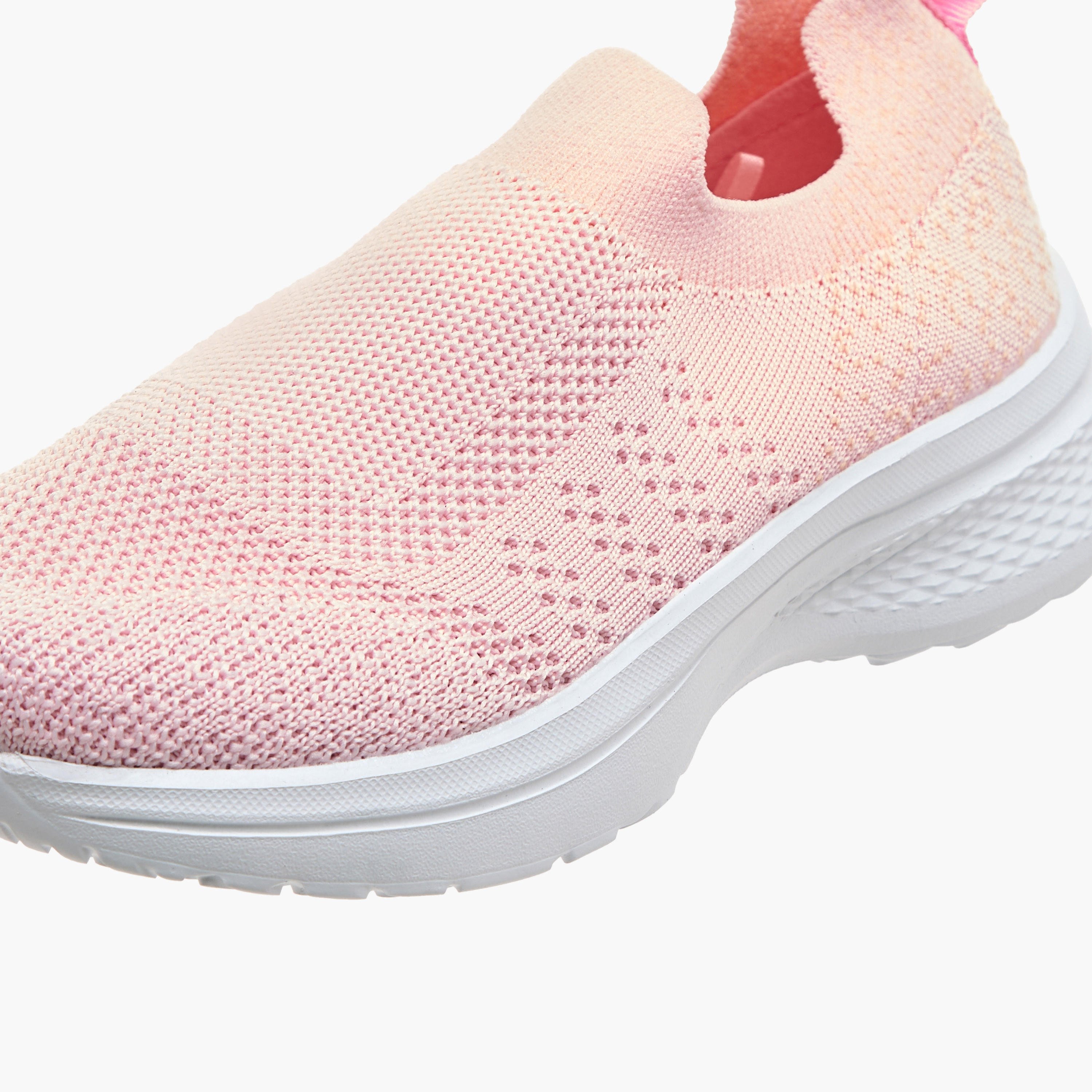 Dash Girls Pull Tab Slip-On Walking Shoes-girls-shoes-sports-image-4