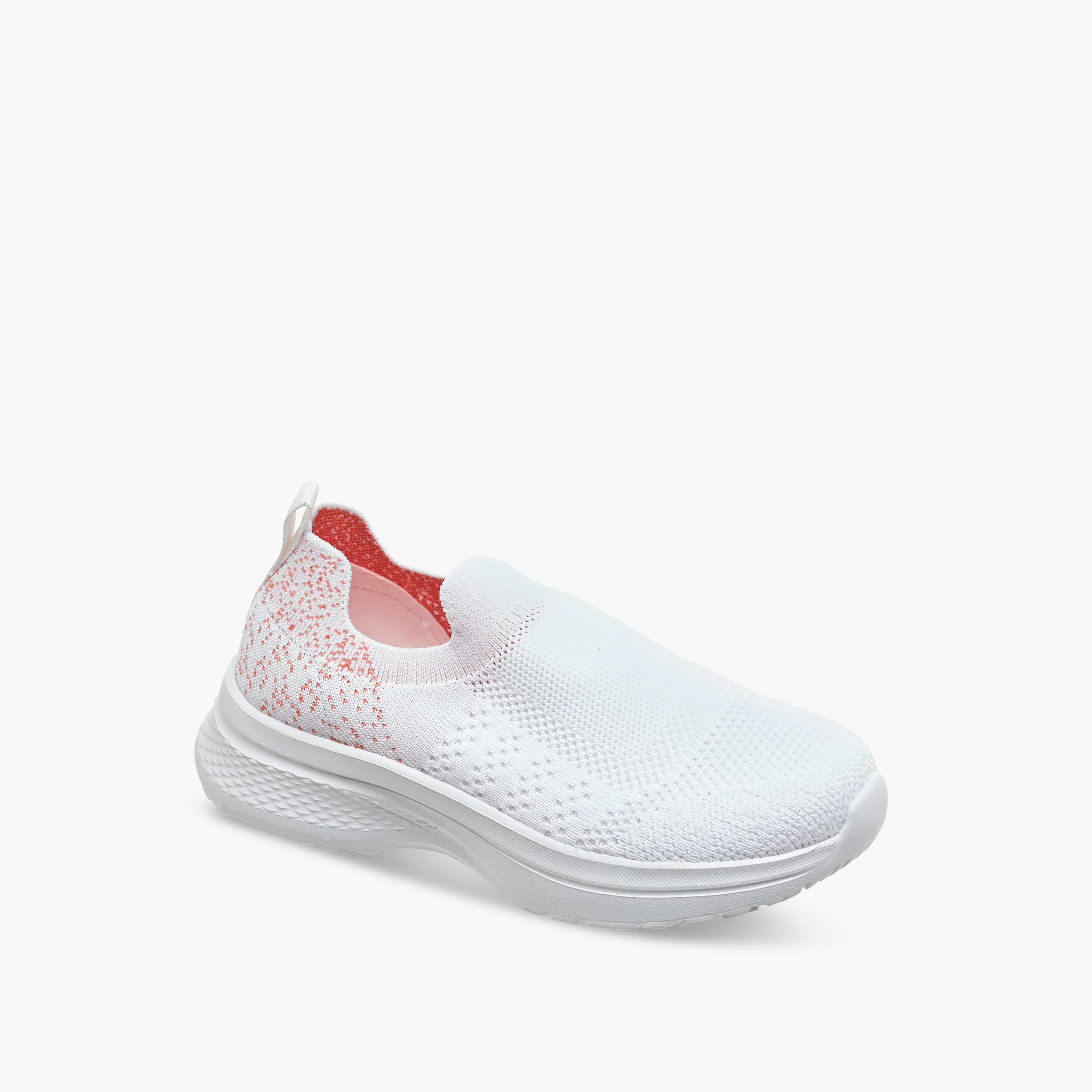 Dash Girls Pull Tab Slip-On Walking Shoes-girls-shoes-sports-image-2