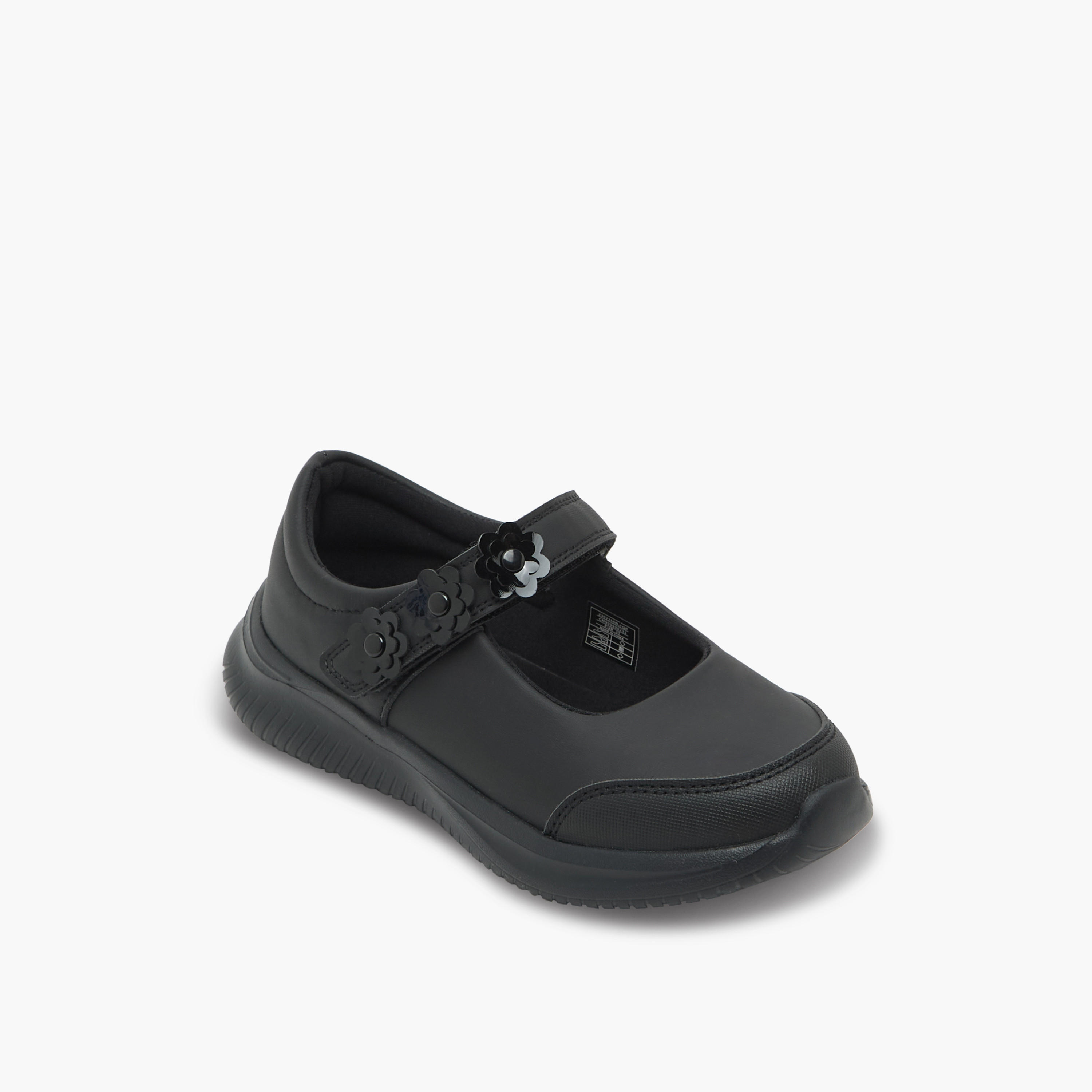 Dash Girls Hook & Loop Mary Jane School Shoes-girls-shoes-maryjanes-image-2