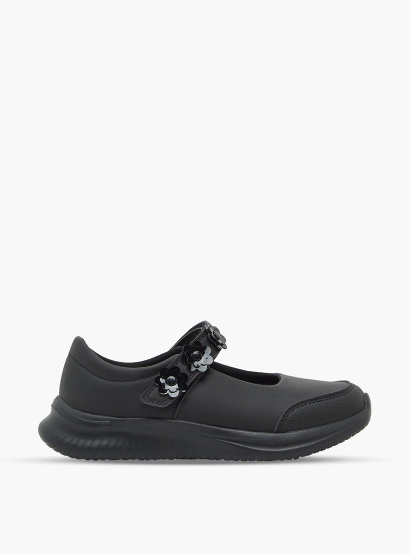 Dash Girls Hook & Loop Mary Jane School Shoes-girls-shoes-maryjanes-image-3