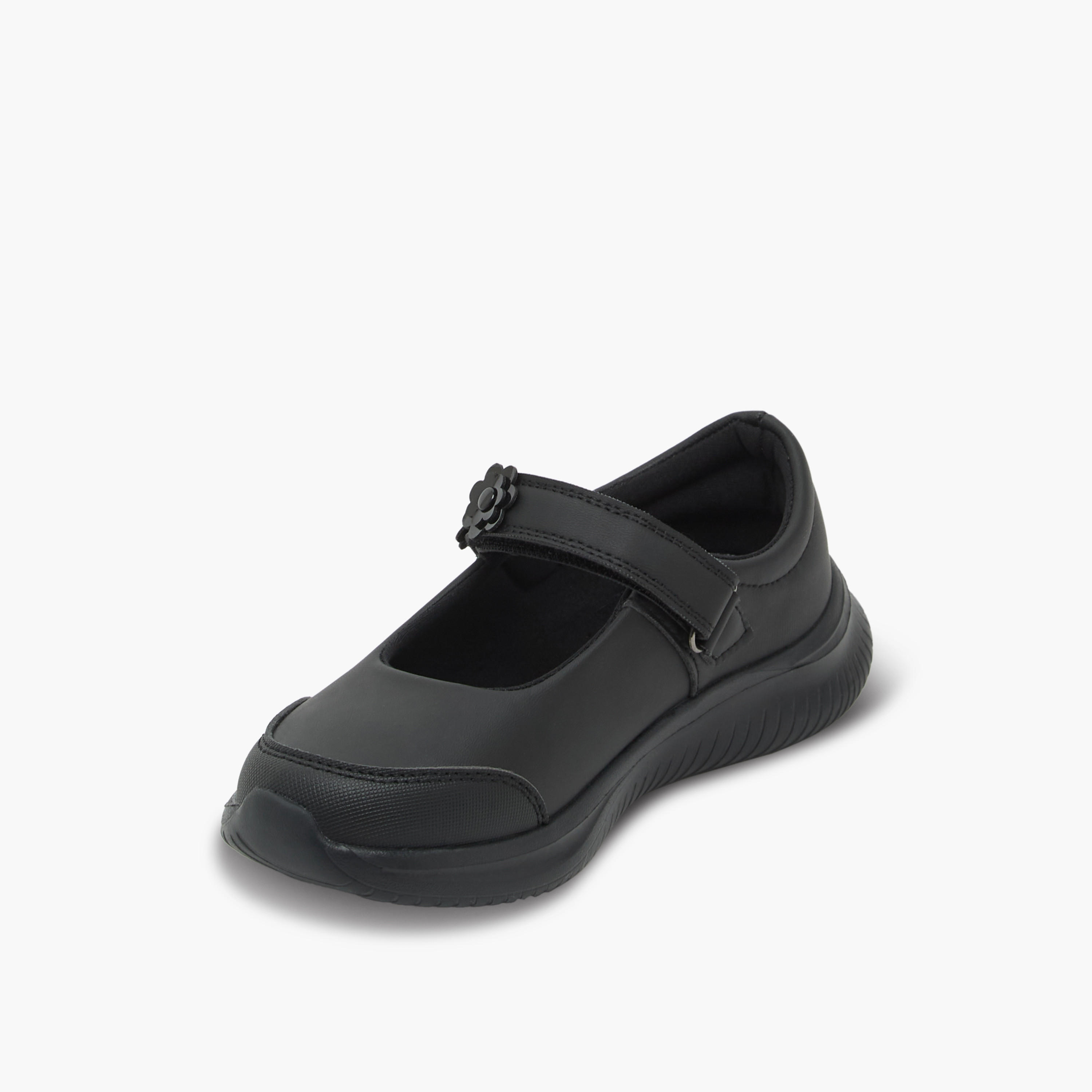 Dash Girls Hook & Loop Mary Jane School Shoes-girls-shoes-maryjanes-image-4