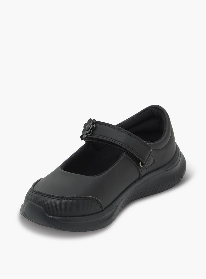 Dash Girls Hook & Loop Mary Jane School Shoes-girls-shoes-maryjanes-image-4