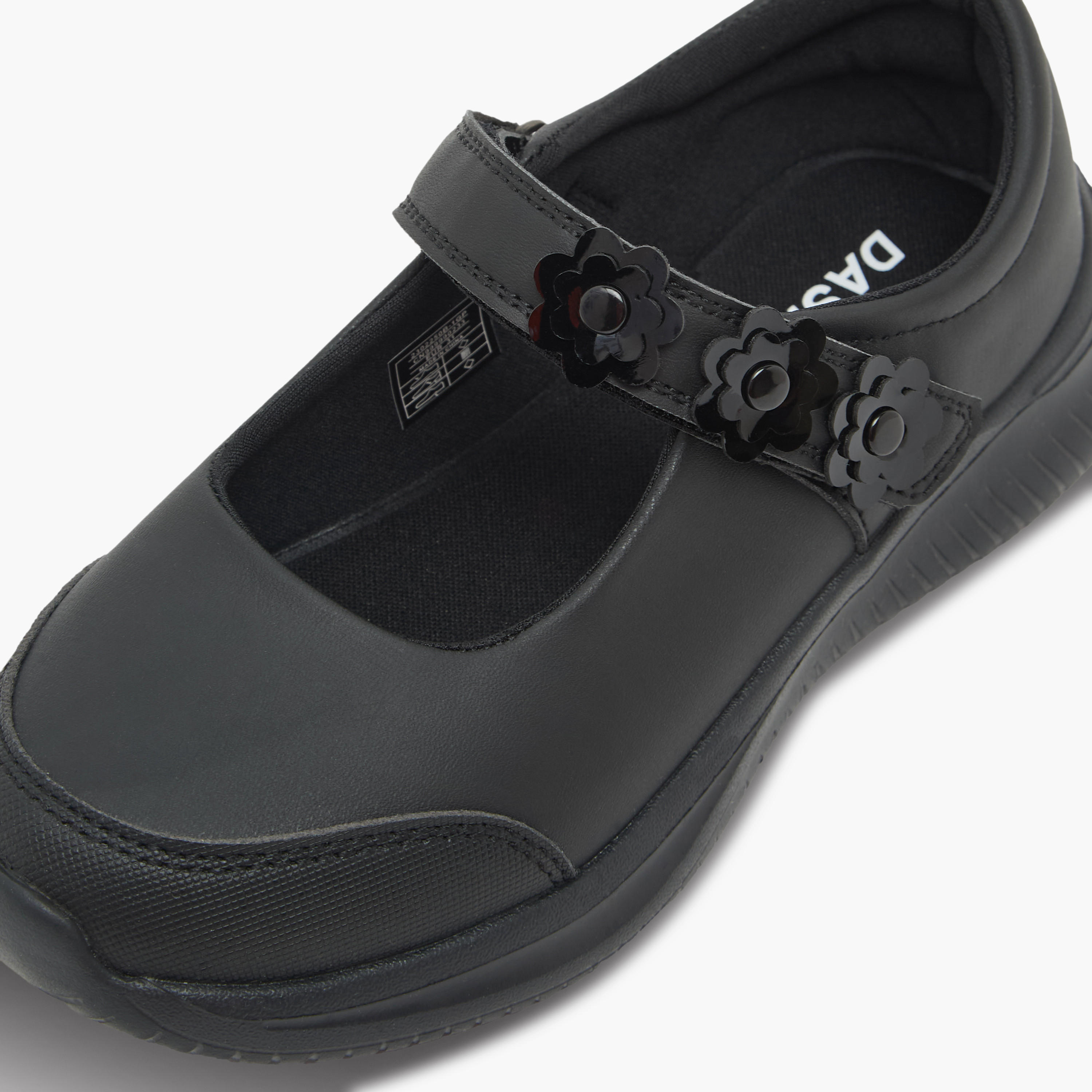 Dash Girls Hook & Loop Mary Jane School Shoes-girls-shoes-maryjanes-image-8