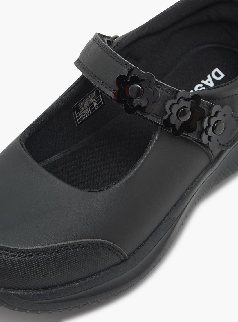 Dash Girls Hook & Loop Mary Jane School Shoes-girls-shoes-maryjanes-image-8