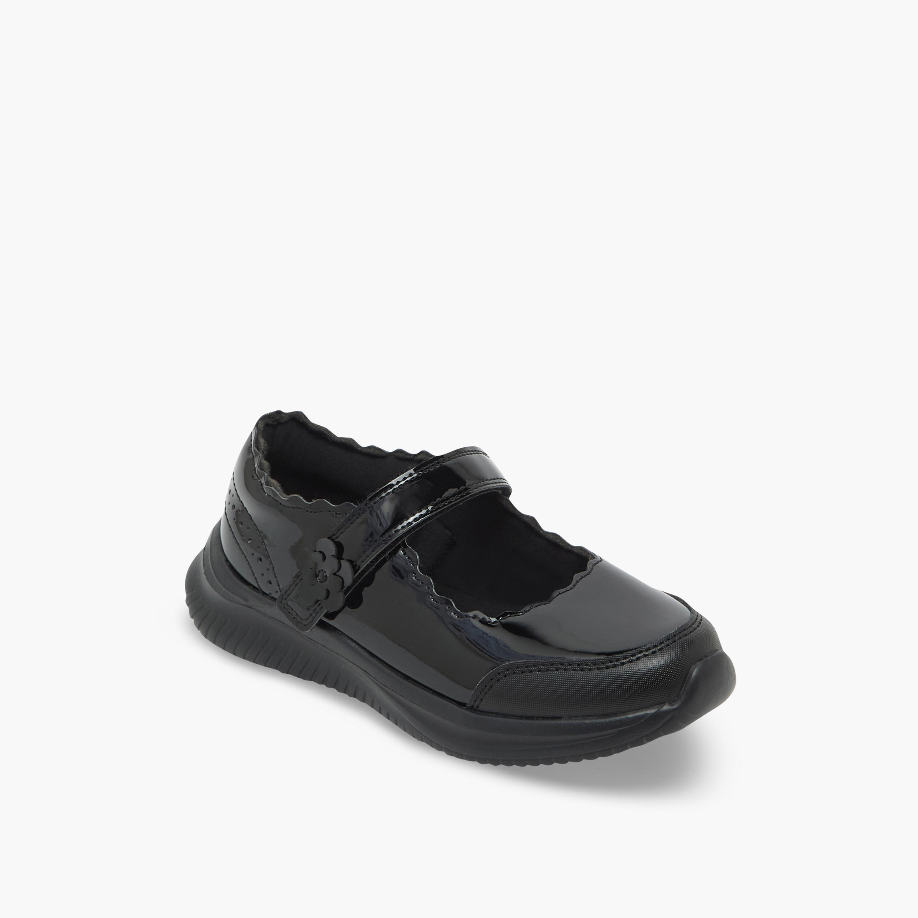 حذاء ماري جين مدرسي بشريط إغلاق لاصق للبنات من داش-girls-shoes-maryjanes-image-2