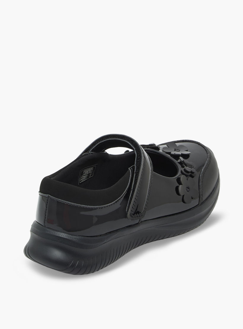 Dash Girls Hook & Loop Mary Jane School Shoes-girls-shoes-maryjanes-image-6