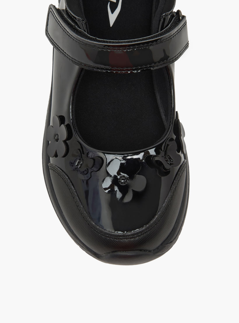 Dash Girls Hook & Loop Mary Jane School Shoes-girls-shoes-maryjanes-image-7