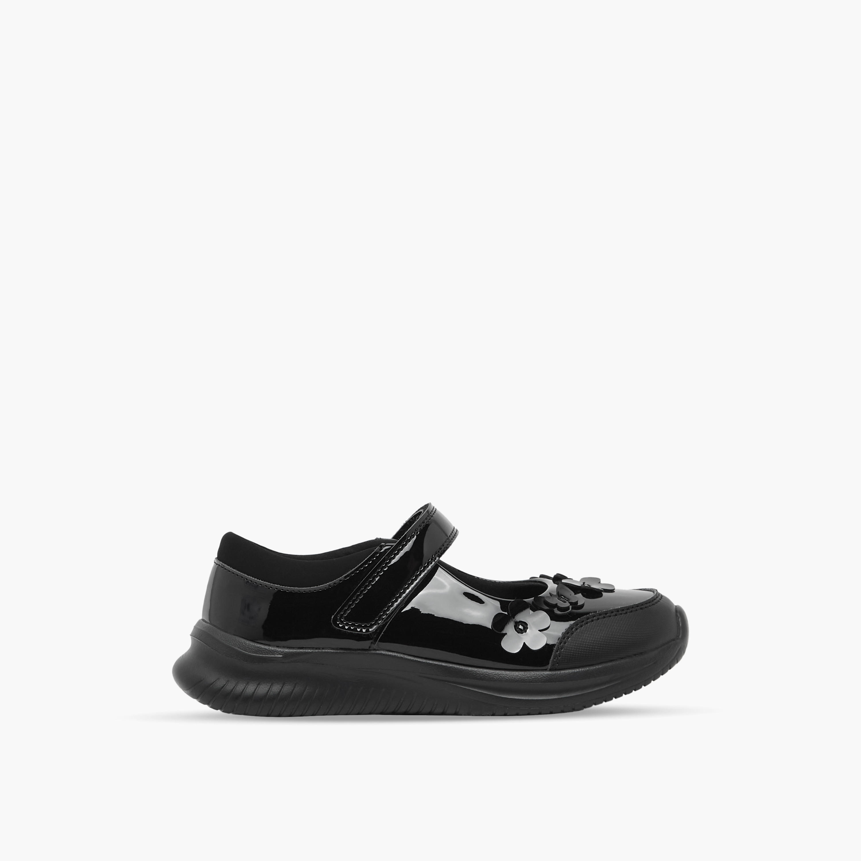 Dash Girls Hook & Loop Mary Jane School Shoes-girls-shoes-maryjanes-image-3