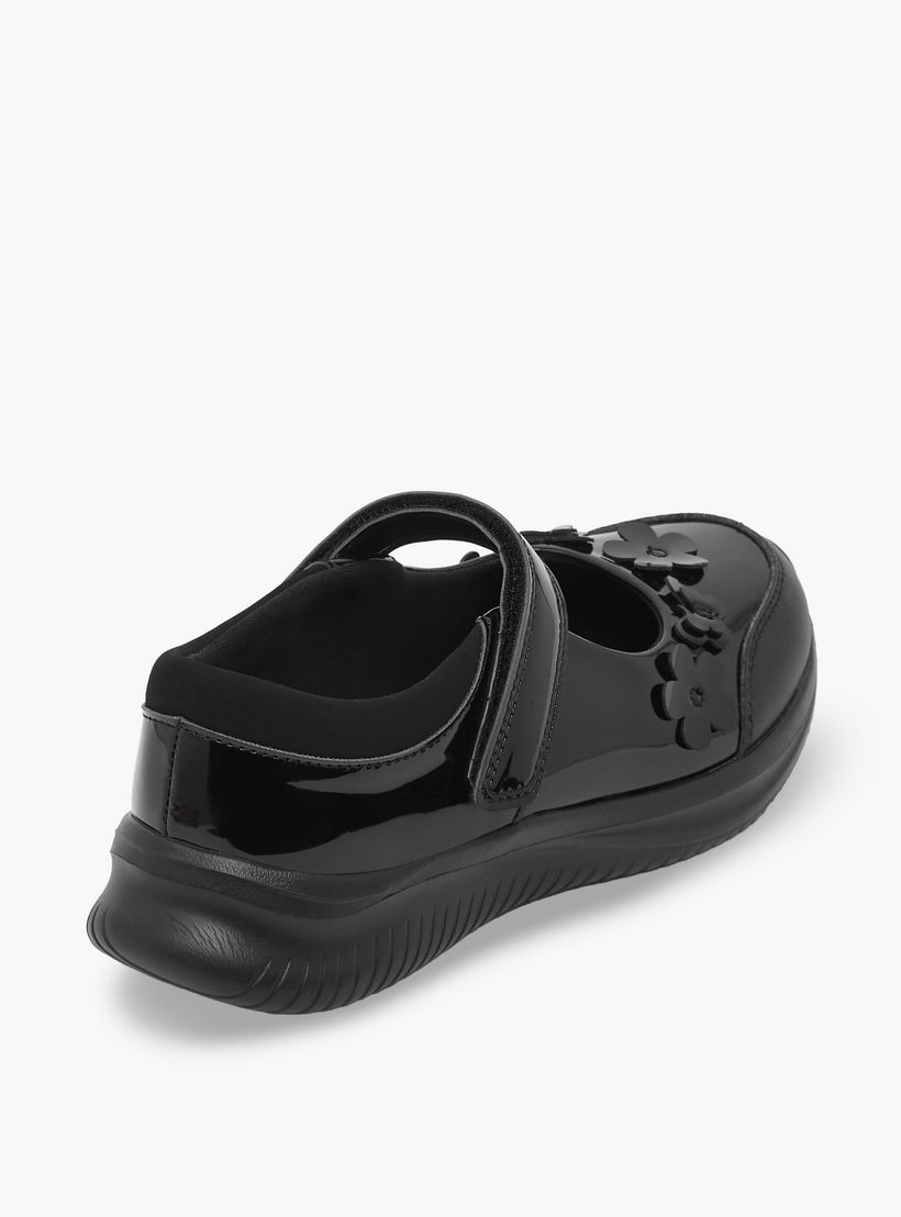 Dash Girls Hook & Loop Mary Jane School Shoes-girls-shoes-maryjanes-image-6