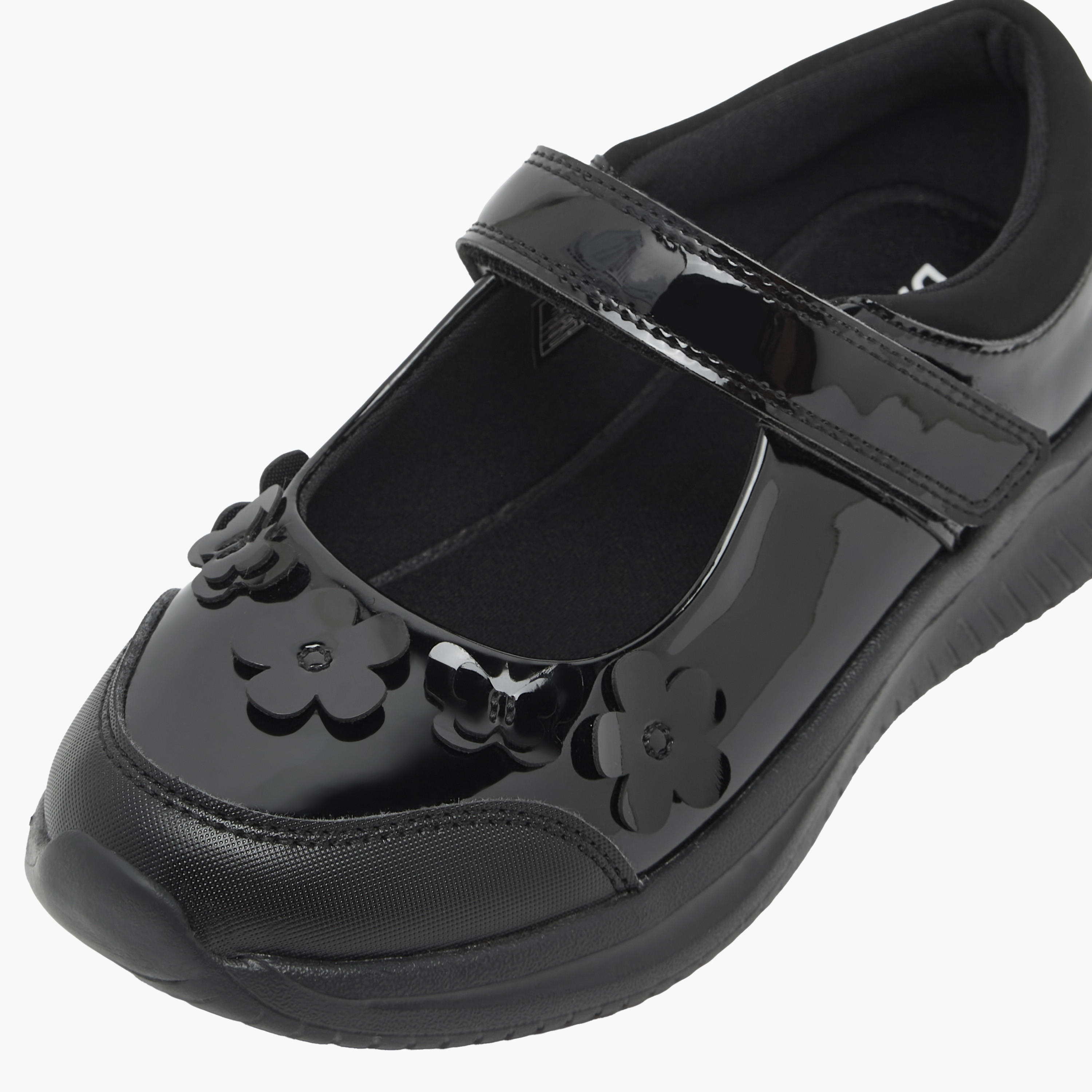 Dash Girls Hook & Loop Mary Jane School Shoes-girls-shoes-maryjanes-image-8