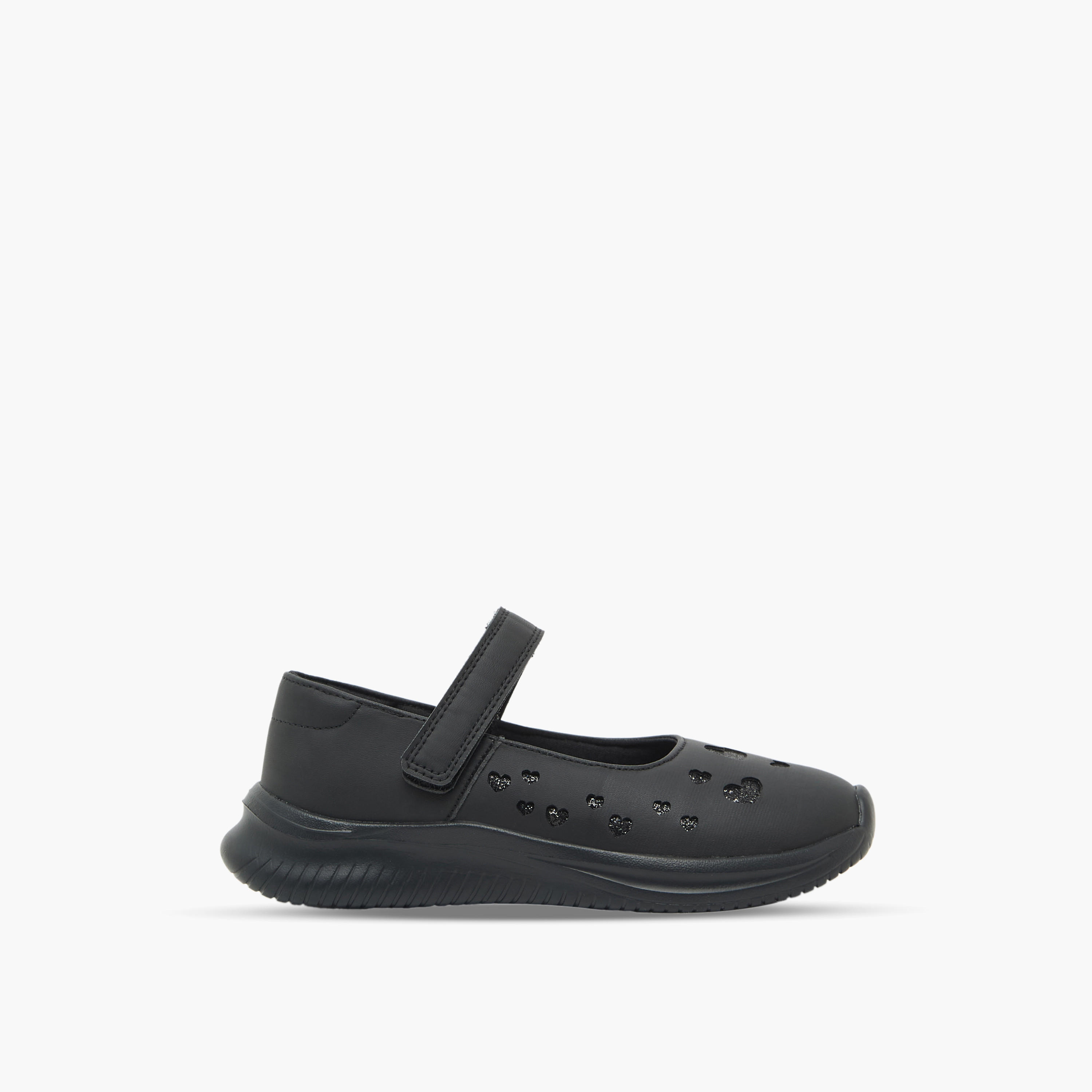 Dash Girls Hook & Loop Mary Jane School Shoes-girls-shoes-maryjanes-image-3