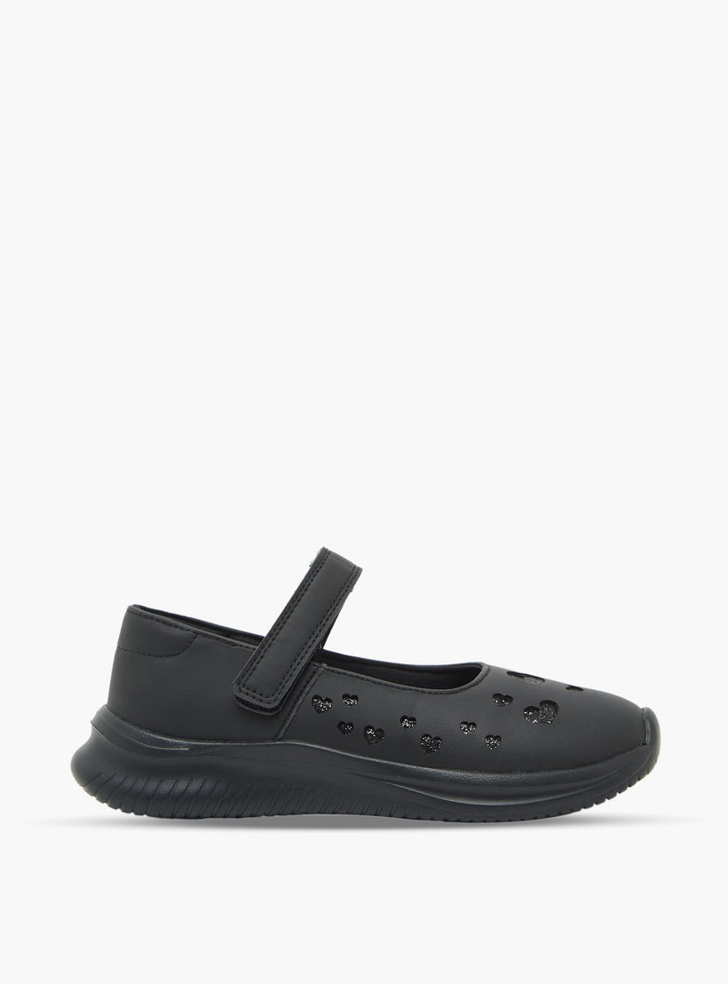 Dash Girls Hook & Loop Mary Jane School Shoes-girls-shoes-maryjanes-image-3
